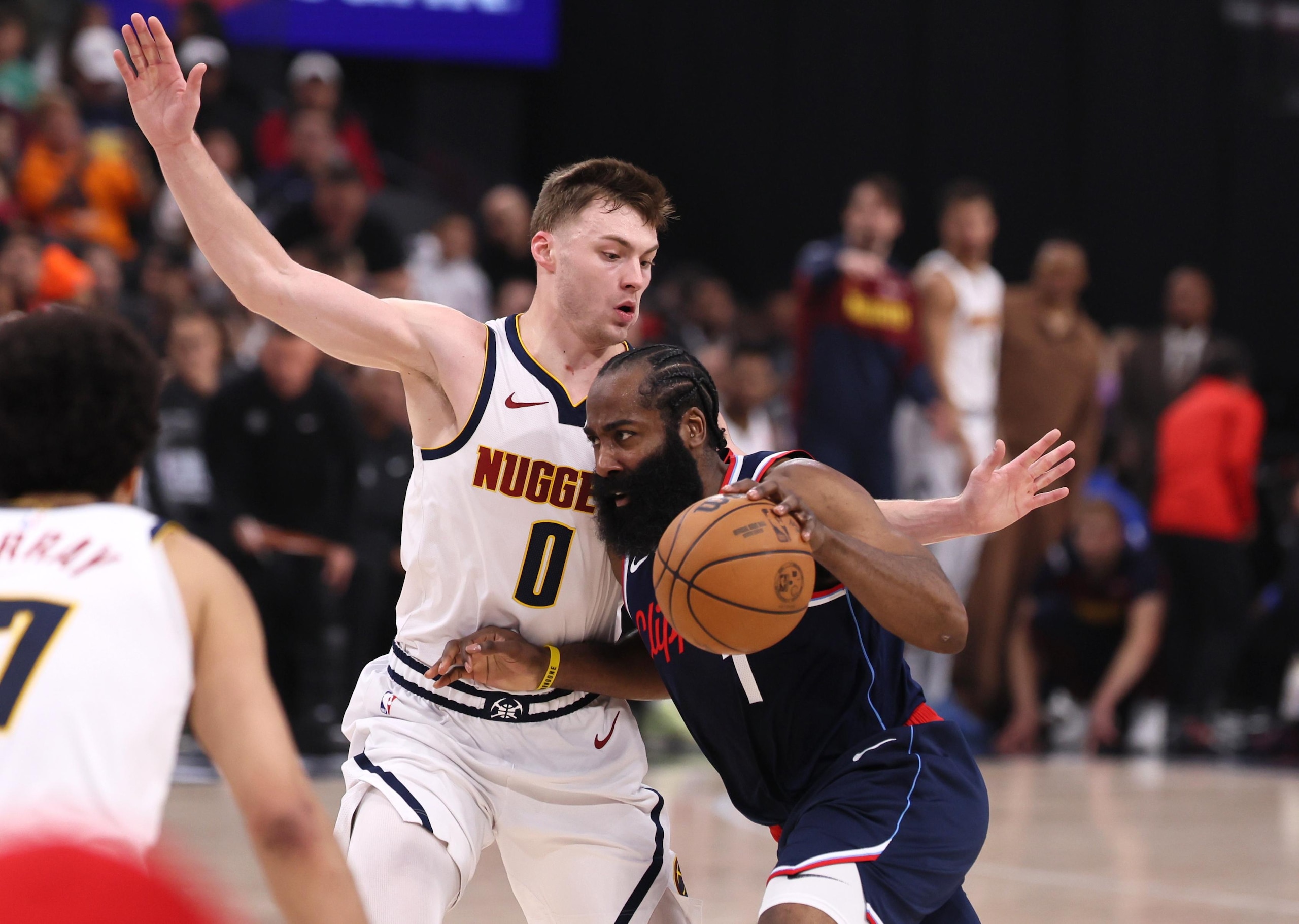 LA Clippers host the Denver Nuggets of game 4 of the first round playoffs