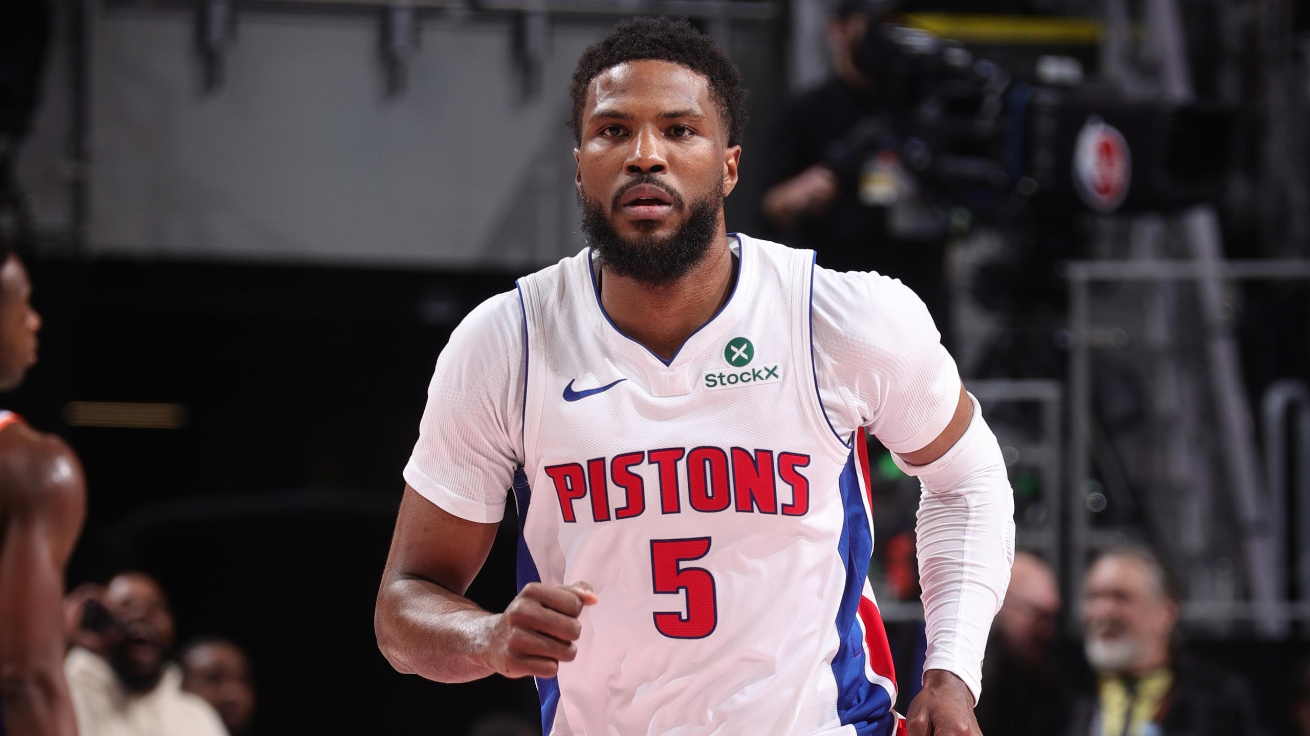 2025 NBA Playoffs - New York Knicks v Detroit Pistons - Game 4
