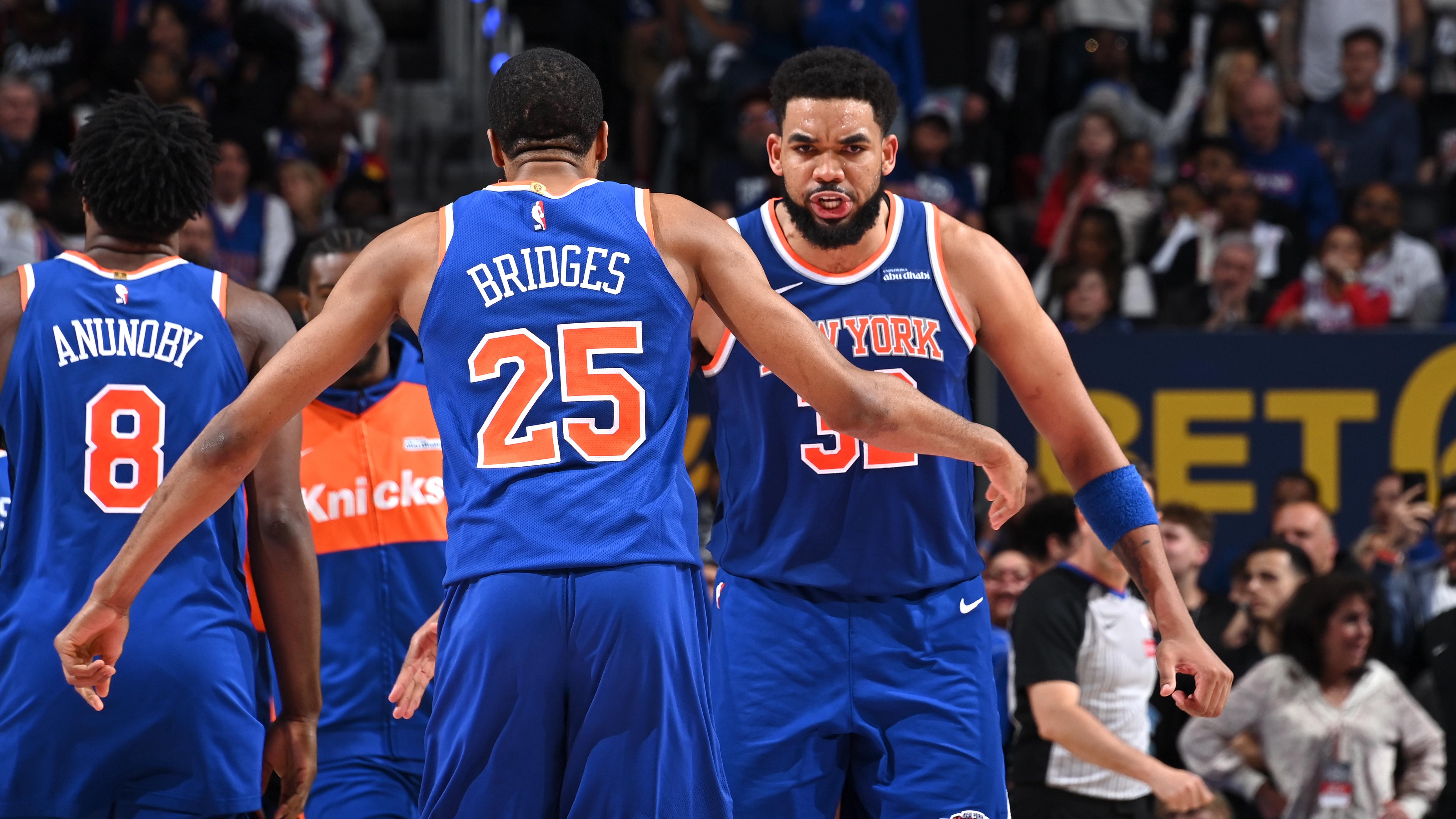 2025 NBA Playoffs - New York Knicks v Detroit Pistons