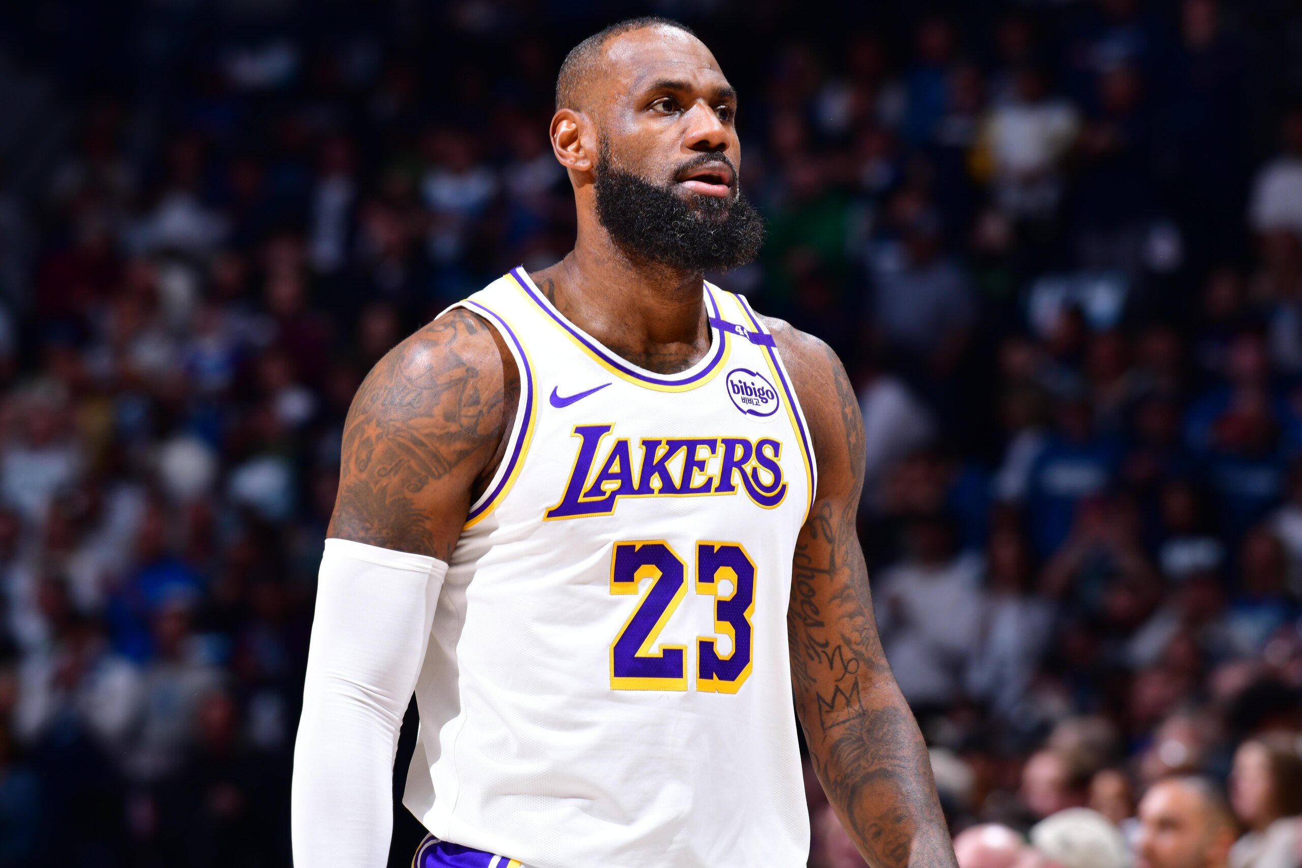 2025 NBA Playoffs - Los Angeles Lakers v Minnesota Timberwolves - Game 4