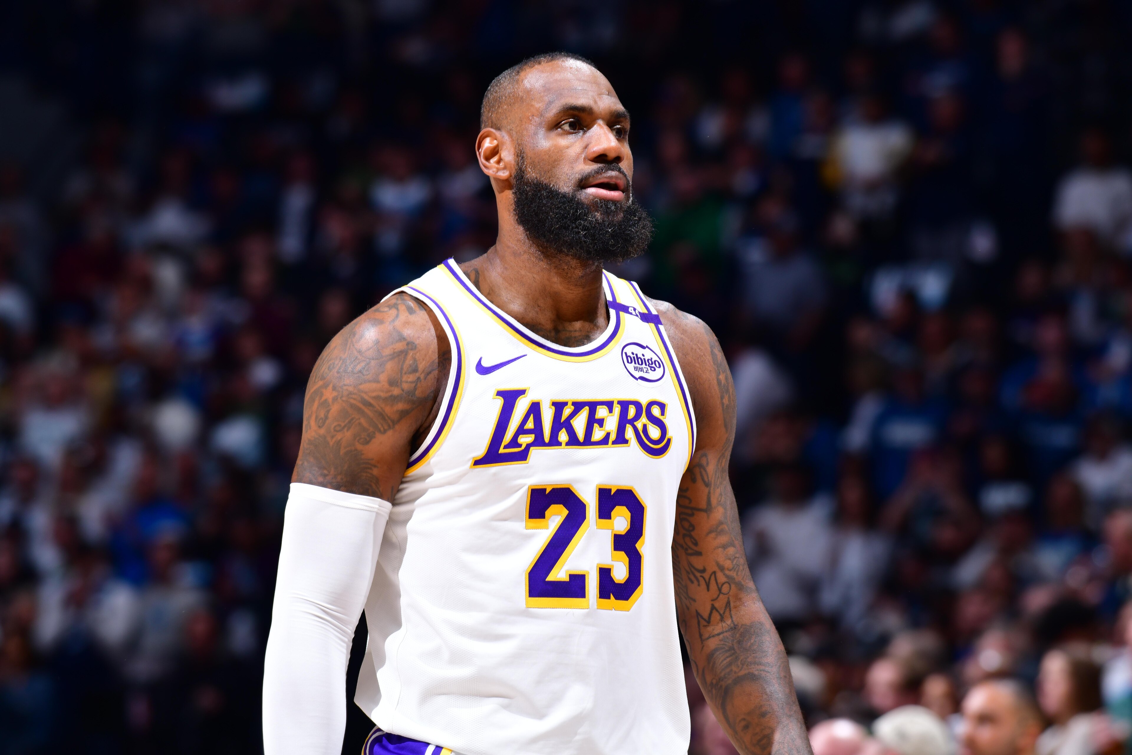 2025 NBA Playoffs - Los Angeles Lakers v Minnesota Timberwolves - Game 4