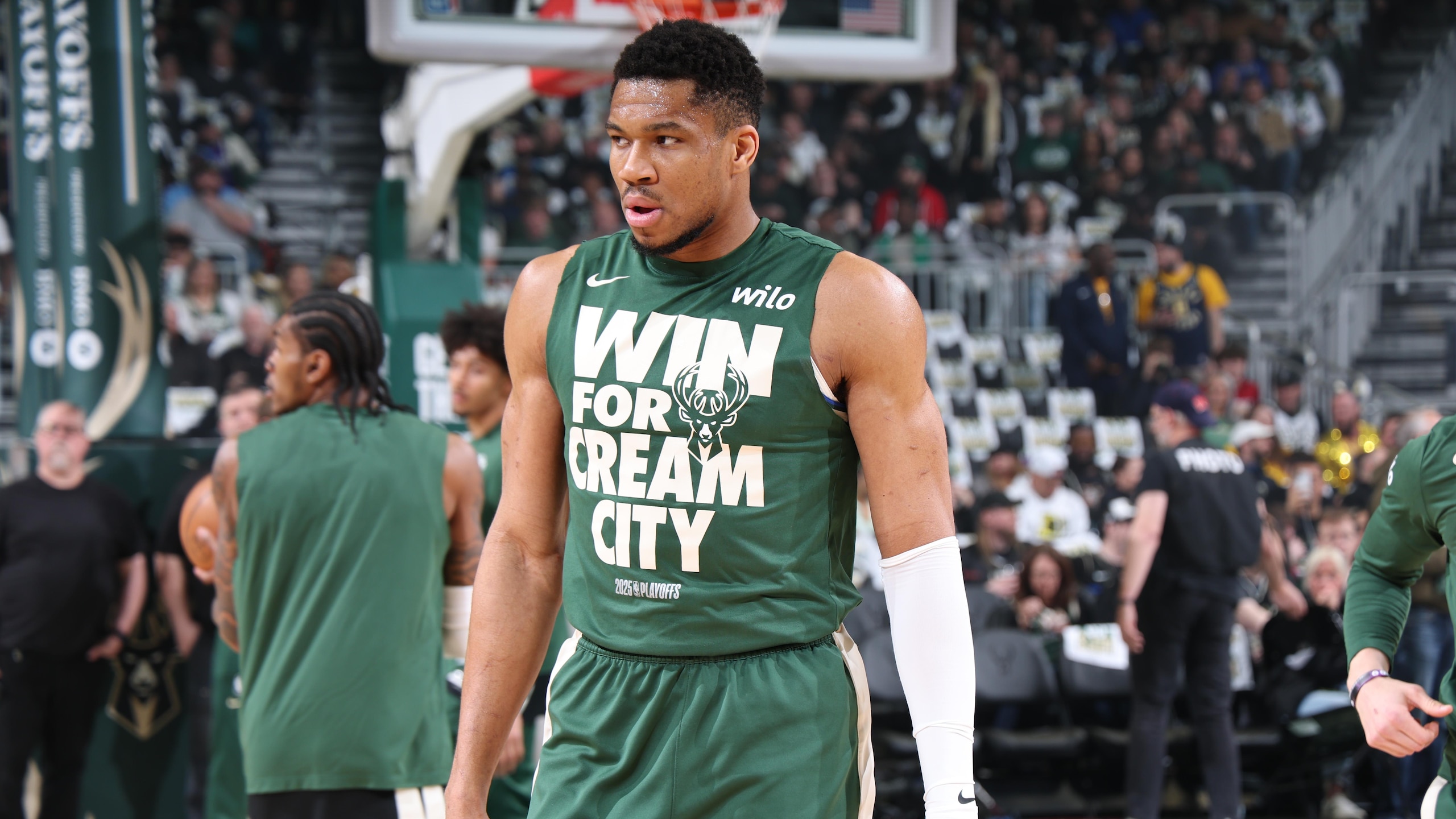 2025 NBA Playoffs - Indiana Pacers v Milwaukee Bucks