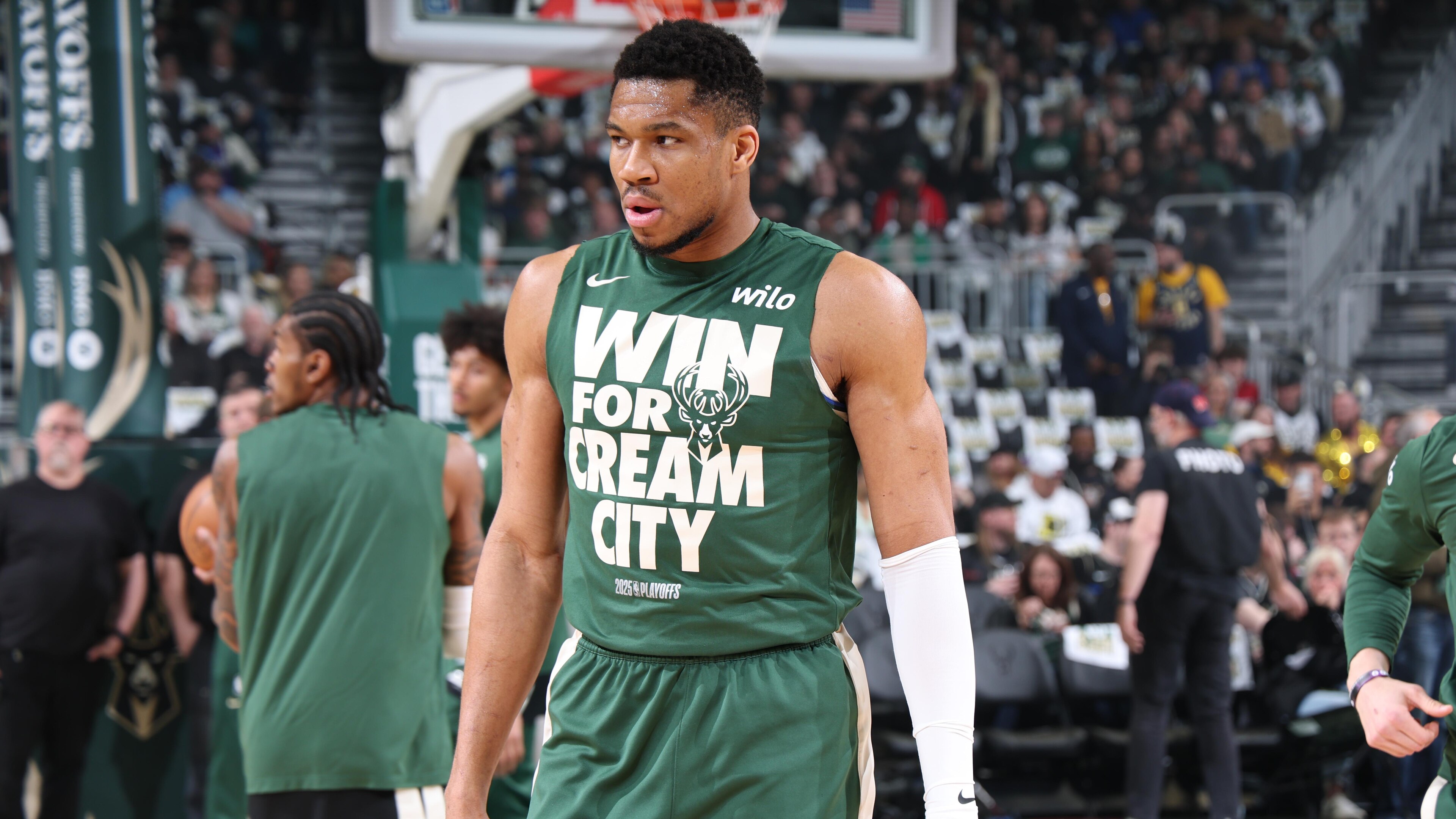 2025 NBA Playoffs - Indiana Pacers v Milwaukee Bucks