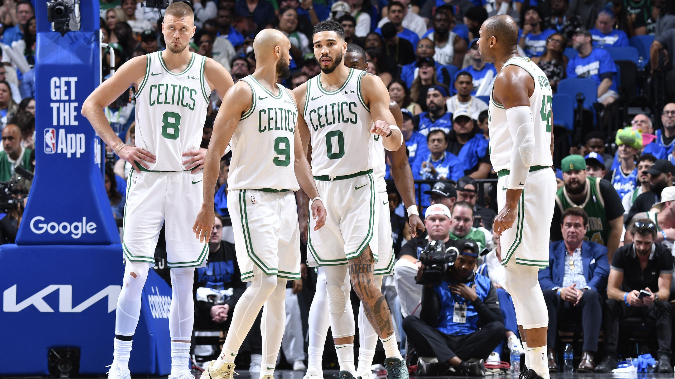 2025 NBA Playoffs - Boston Celtics v Orlando Magic - Game Four 2025 NBA Playoffs - Boston Celtics v Orlando Magic - Game Four