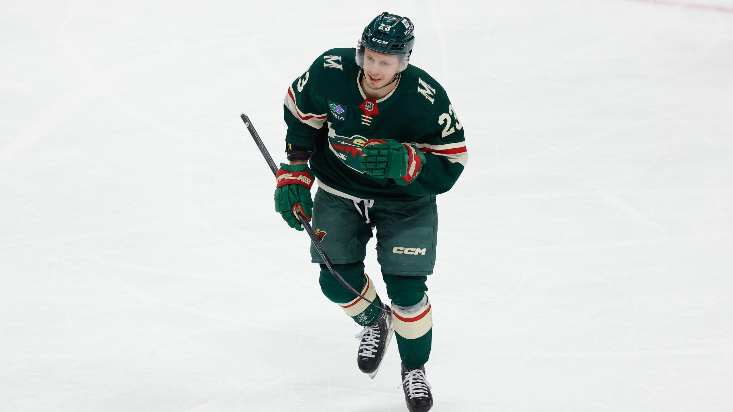 NHL: APR 26 Stanley Cup Playoffs First Round Game 4 Golden Knights at Wild
