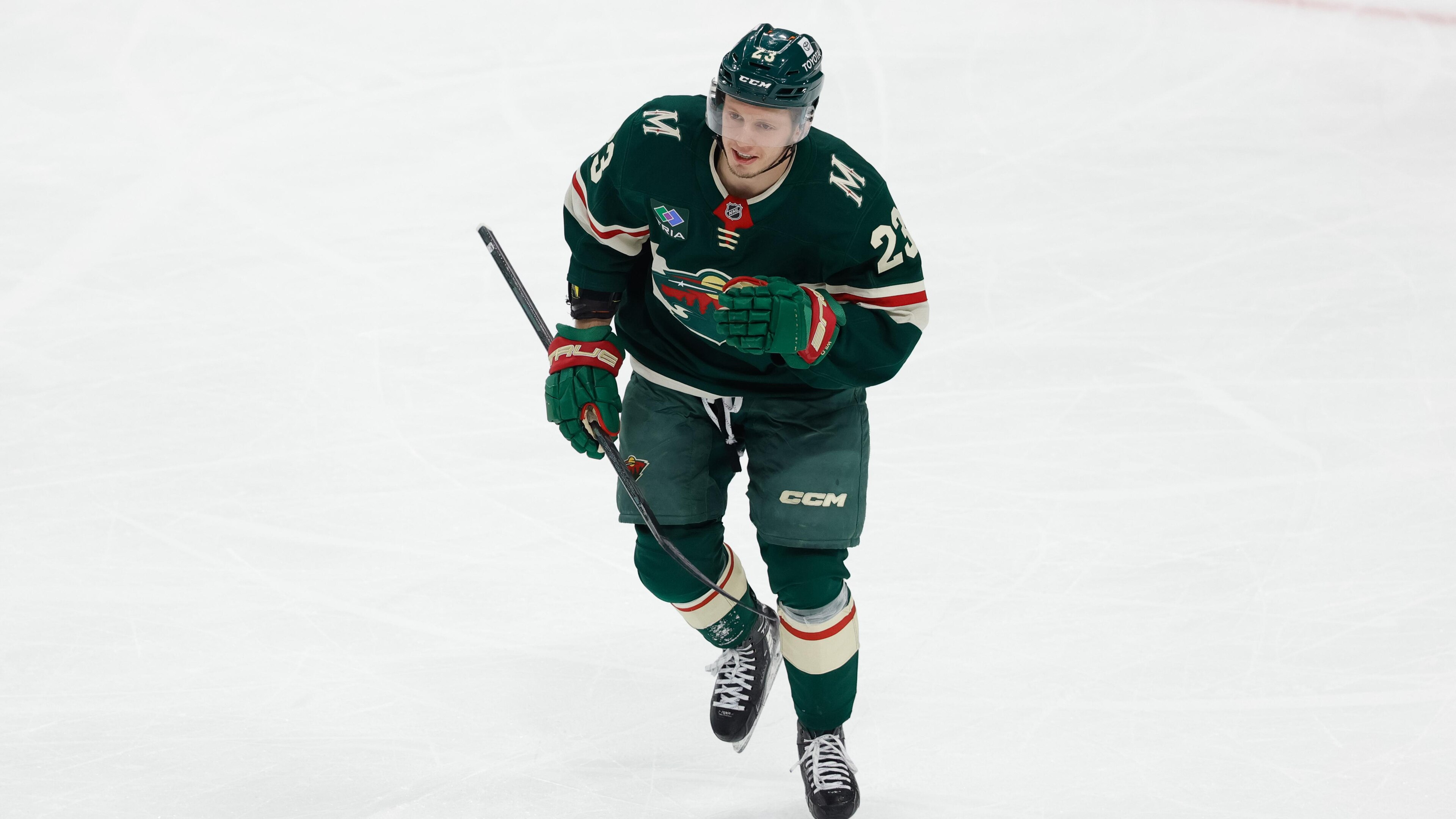 NHL: APR 26 Stanley Cup Playoffs First Round Game 4 Golden Knights at Wild