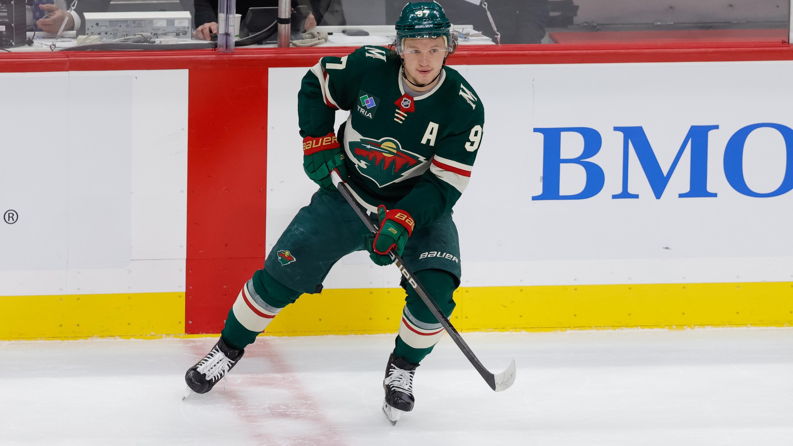 NHL: APR 26 Stanley Cup Playoffs First Round Game 4 Golden Knights at Wild NHL: APR 26 Stanley Cup Playoffs First Round Game 4 Golden Knights at Wild