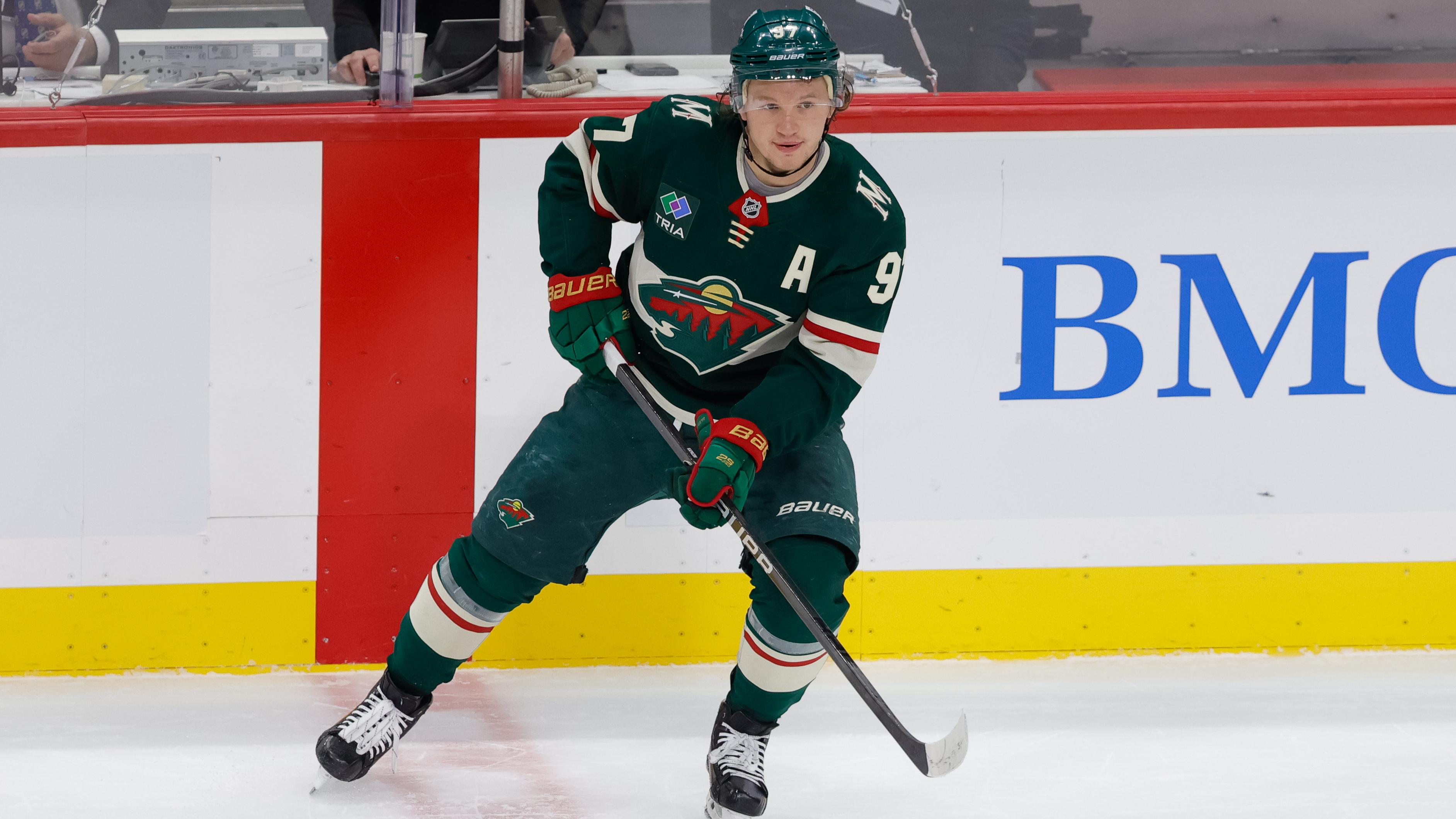 NHL: APR 26 Stanley Cup Playoffs First Round Game 4 Golden Knights at Wild