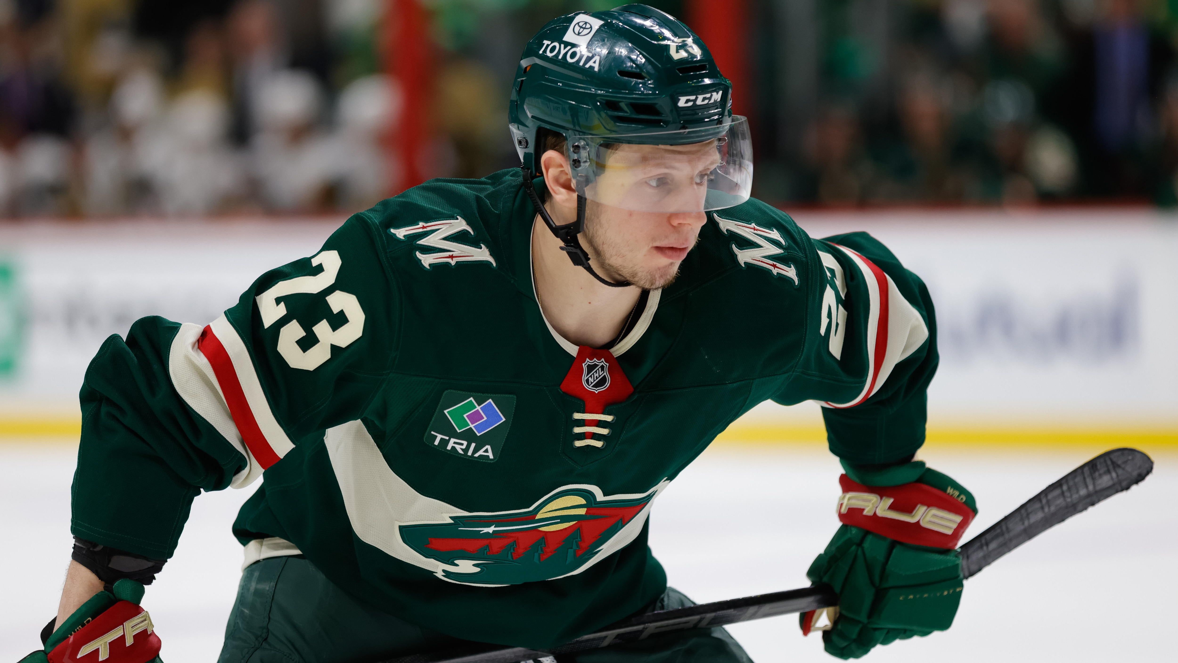 NHL: APR 26 Stanley Cup Playoffs First Round Game 4 Golden Knights at Wild