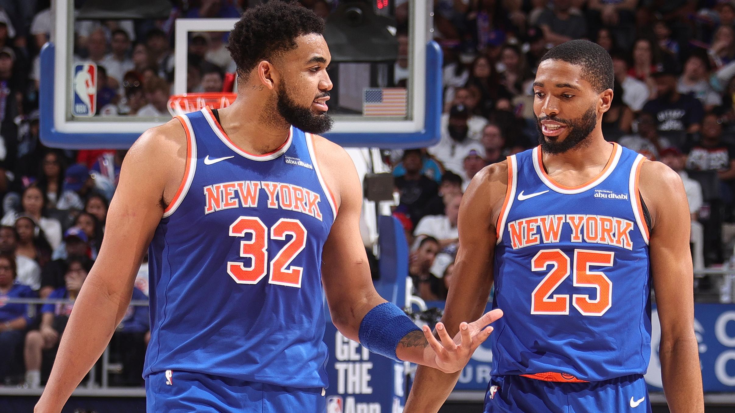 2025 NBA Playoffs- New York Knicks v Detroit Pistons - Game Three