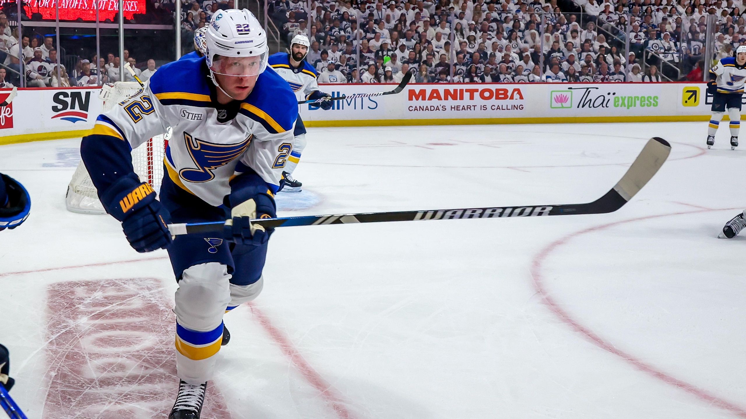 St Louis Blues v Winnipeg Jets - Game Two