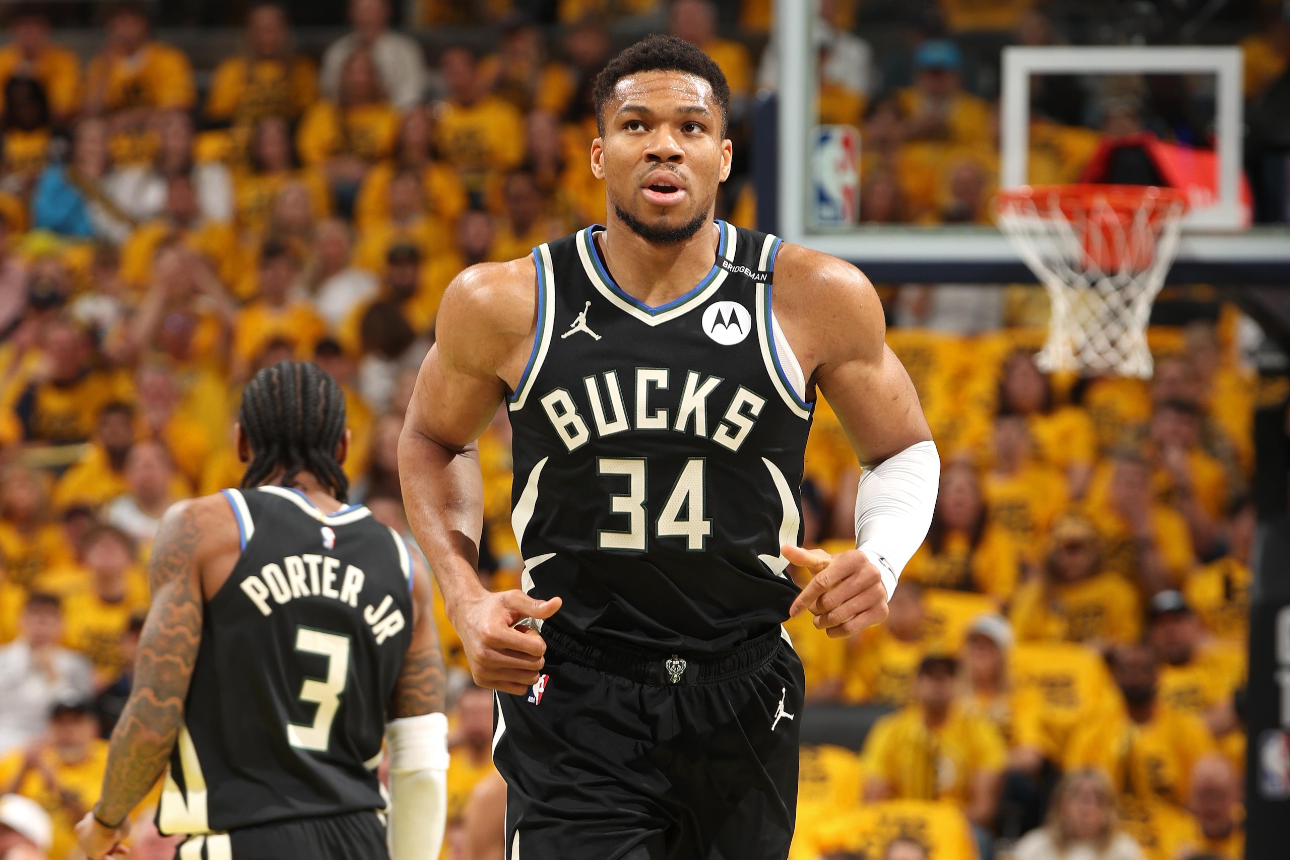 2025 NBA Playoffs - Milwaukee Bucks v Indiana Pacers