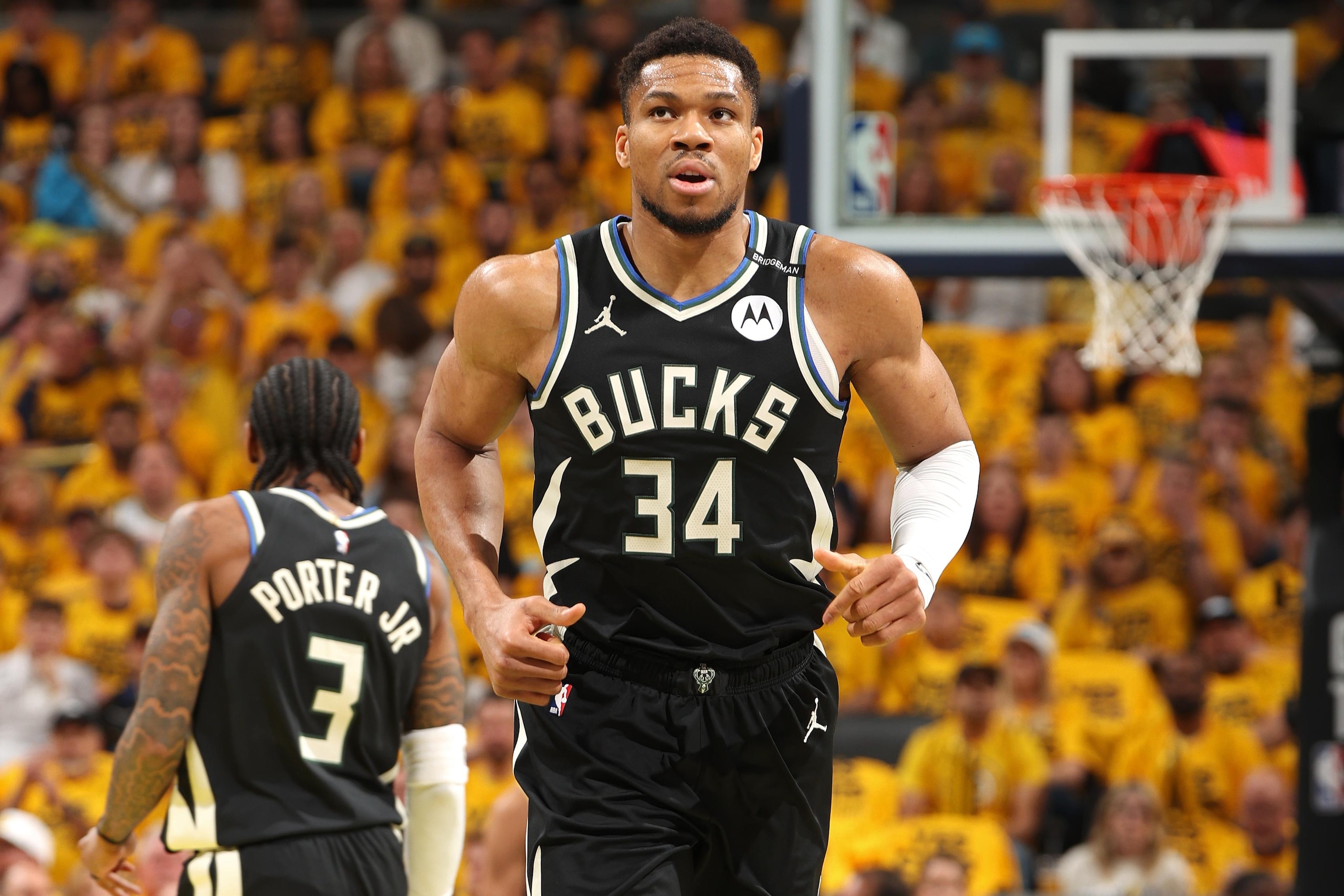 2025 NBA Playoffs - Milwaukee Bucks v Indiana Pacers
