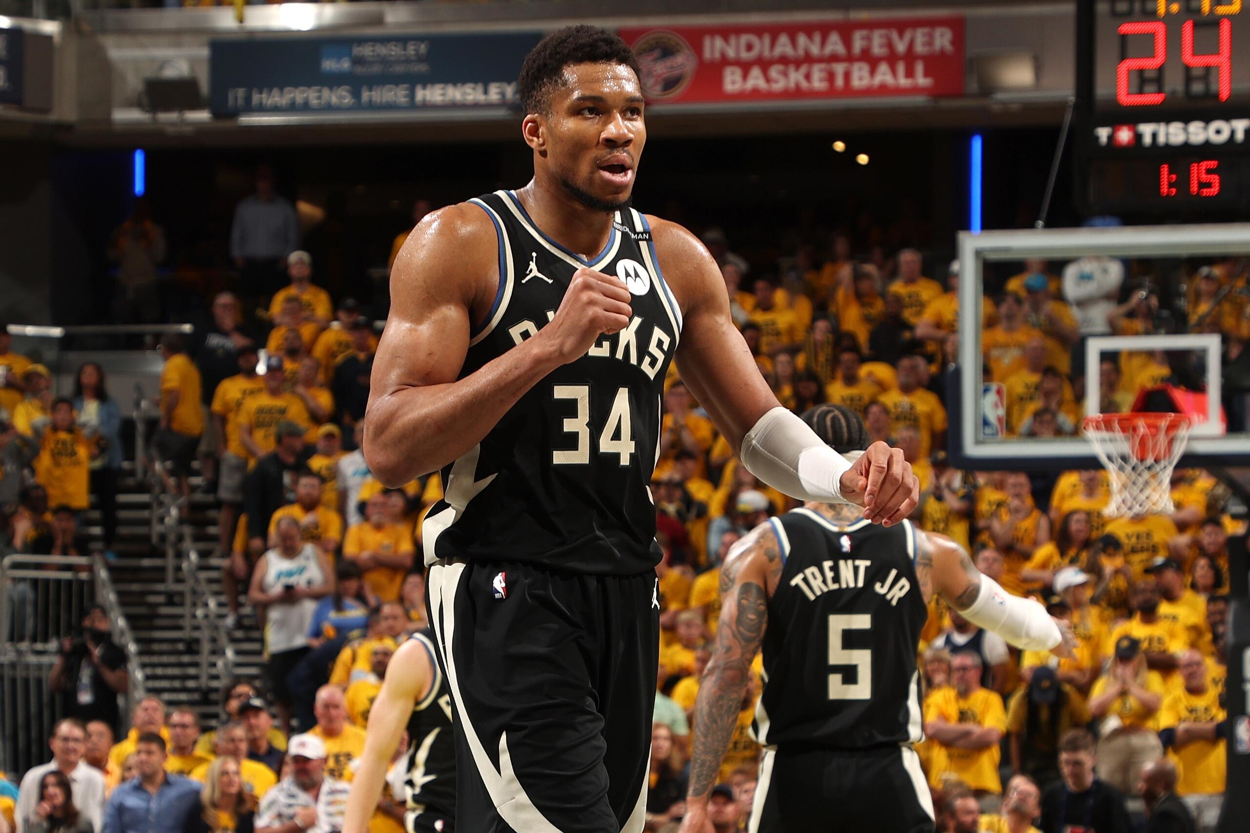 2025 NBA Playoffs - Milwaukee Bucks v Indiana Pacers