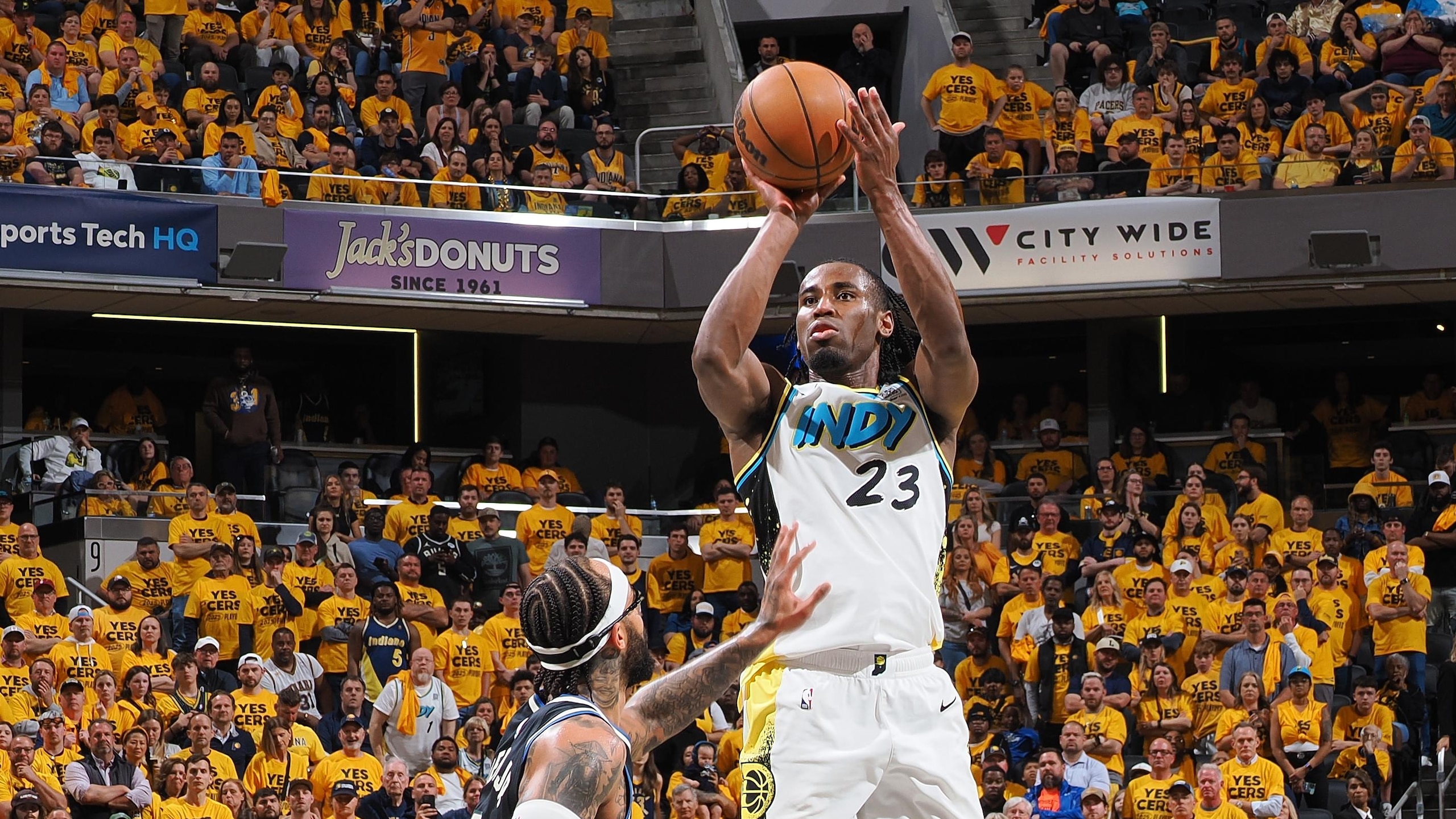 2025 NBA Playoffs - Milwaukee Bucks v Indiana Pacers - Game Five