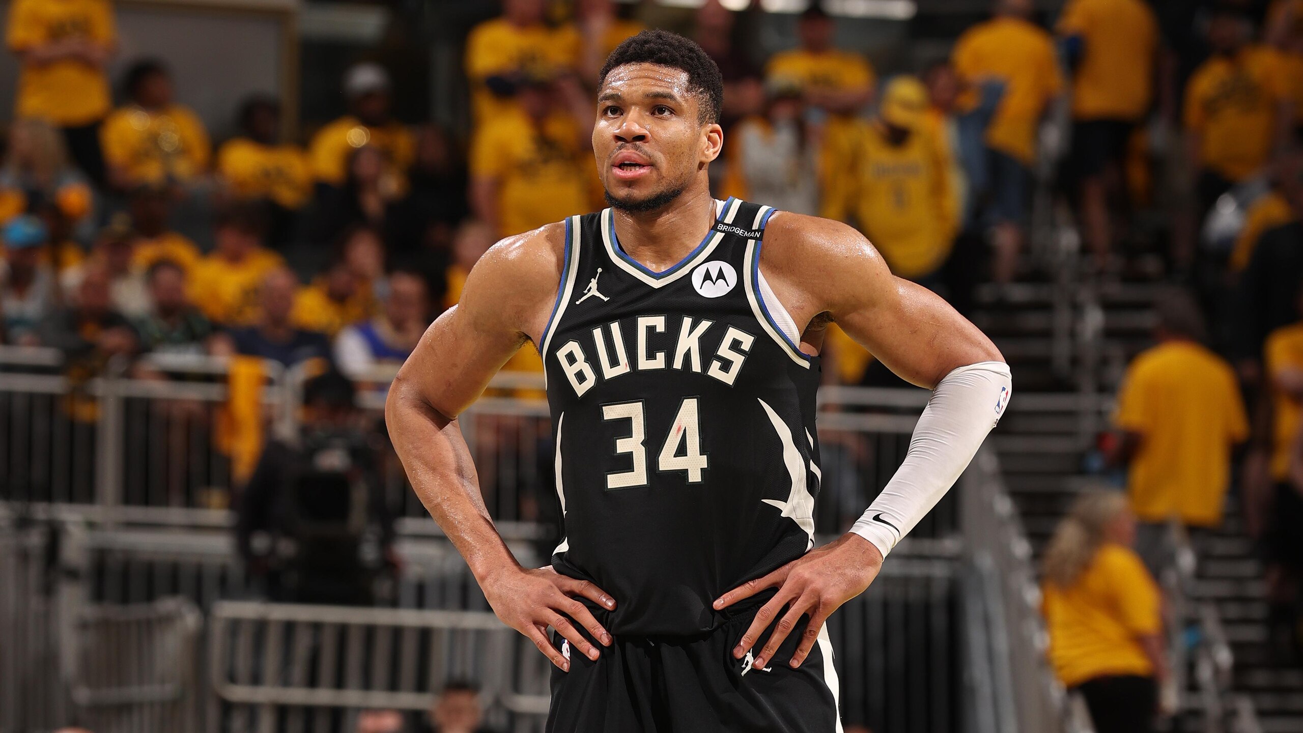 2025 NBA Playoffs - Milwaukee Bucks v Indiana Pacers 2025 NBA Playoffs - Milwaukee Bucks v Indiana Pacers