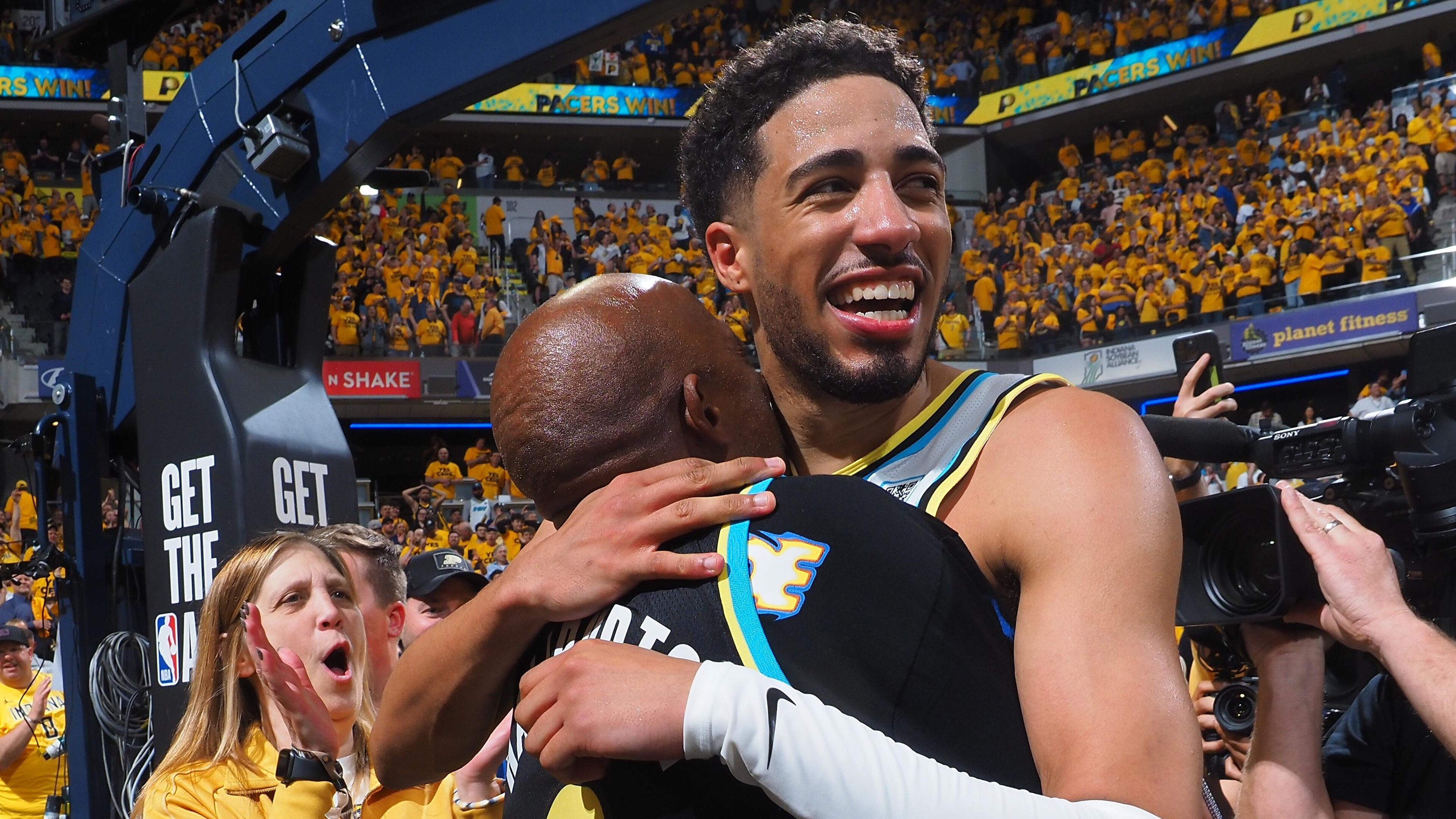 2025 NBA Playoffs - Milwaukee Bucks v Indiana Pacers - Game Five 2025 NBA Playoffs - Milwaukee Bucks v Indiana Pacers - Game Five
