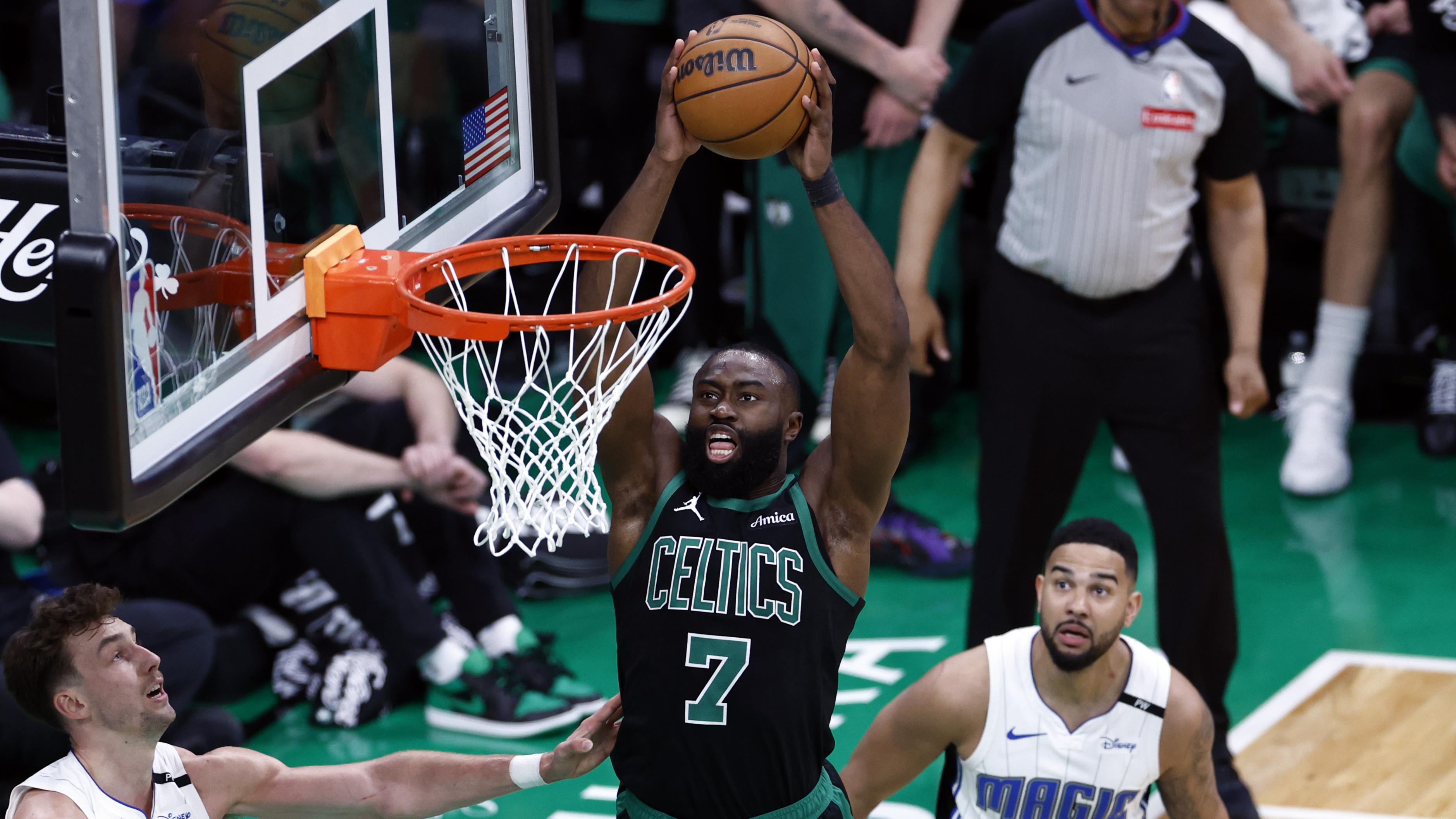 Magic's physical play poses no issue for Celtics in Game 5 as they advance to second round