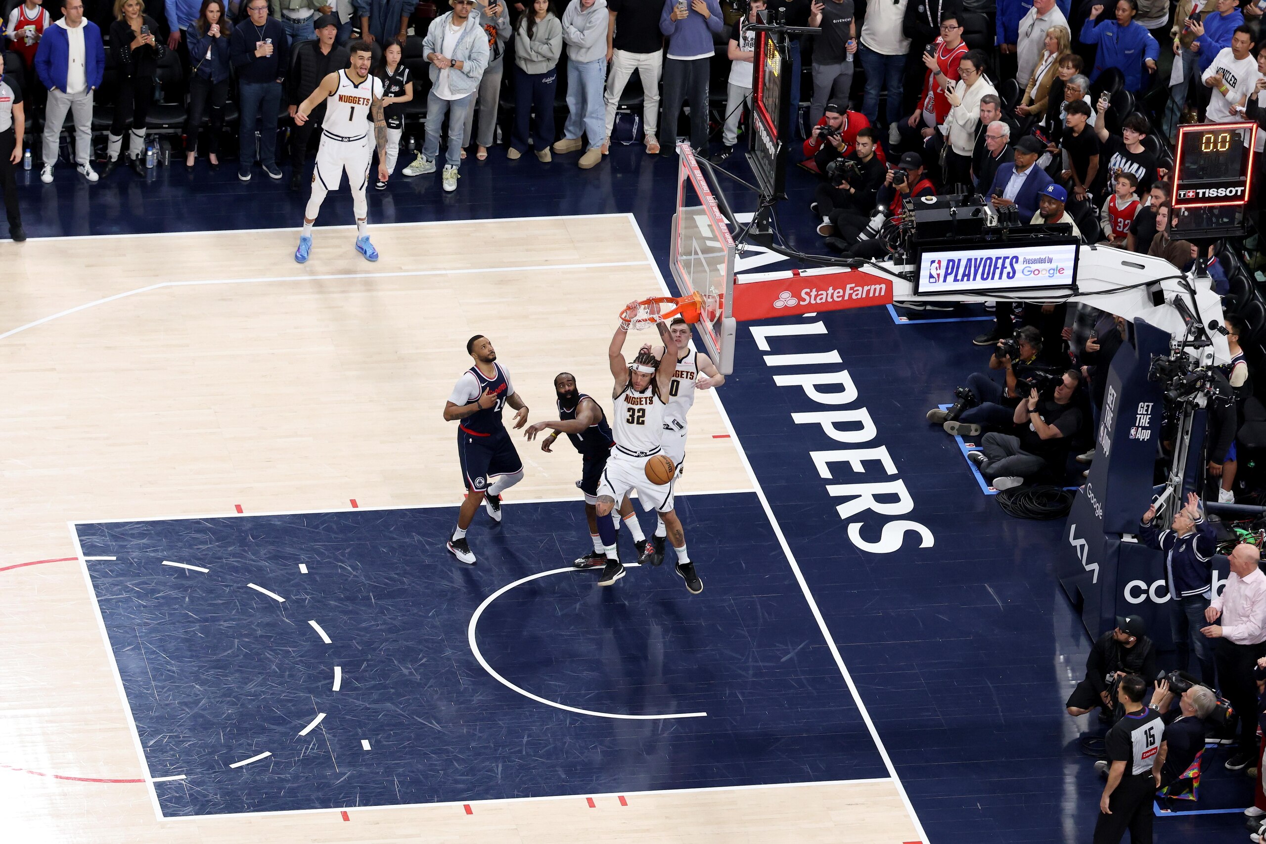 Denver Nuggets v Los Angeles Clippers - Game Four Denver Nuggets v Los Angeles Clippers - Game Four