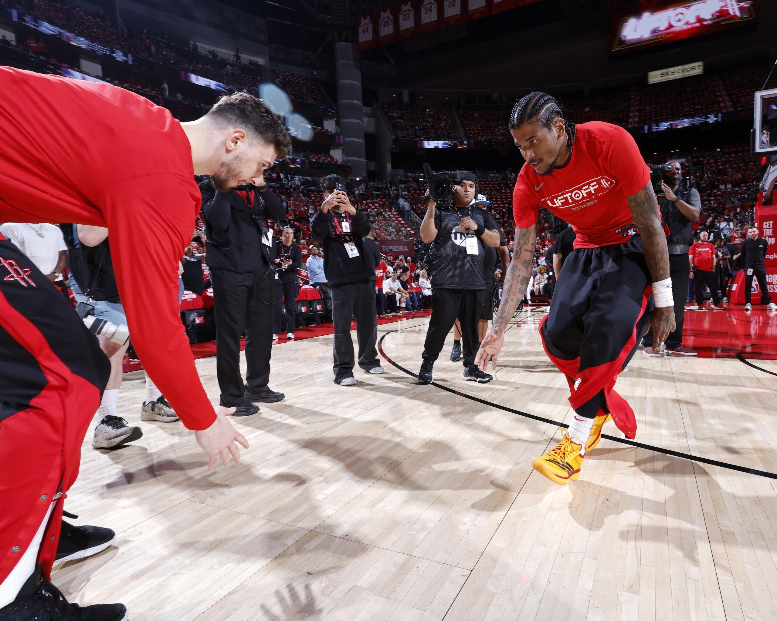 2025 NBA Playoffs - Golden State Warriors v Houston Rockets