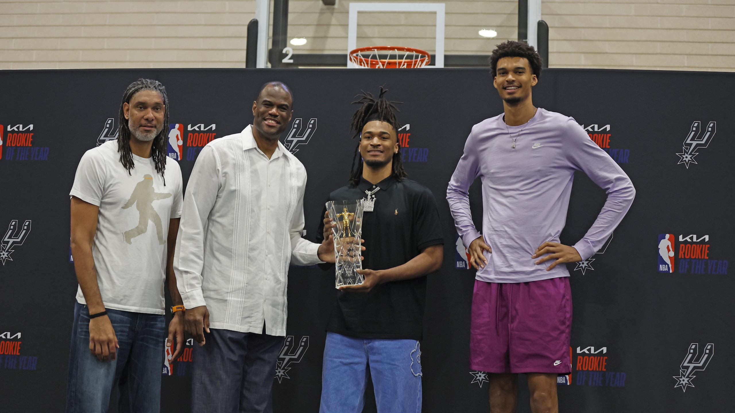 San Antonio Spurs Stephon Castle Named Rookie Of The Year San Antonio Spurs Stephon Castle Named Rookie Of The Year