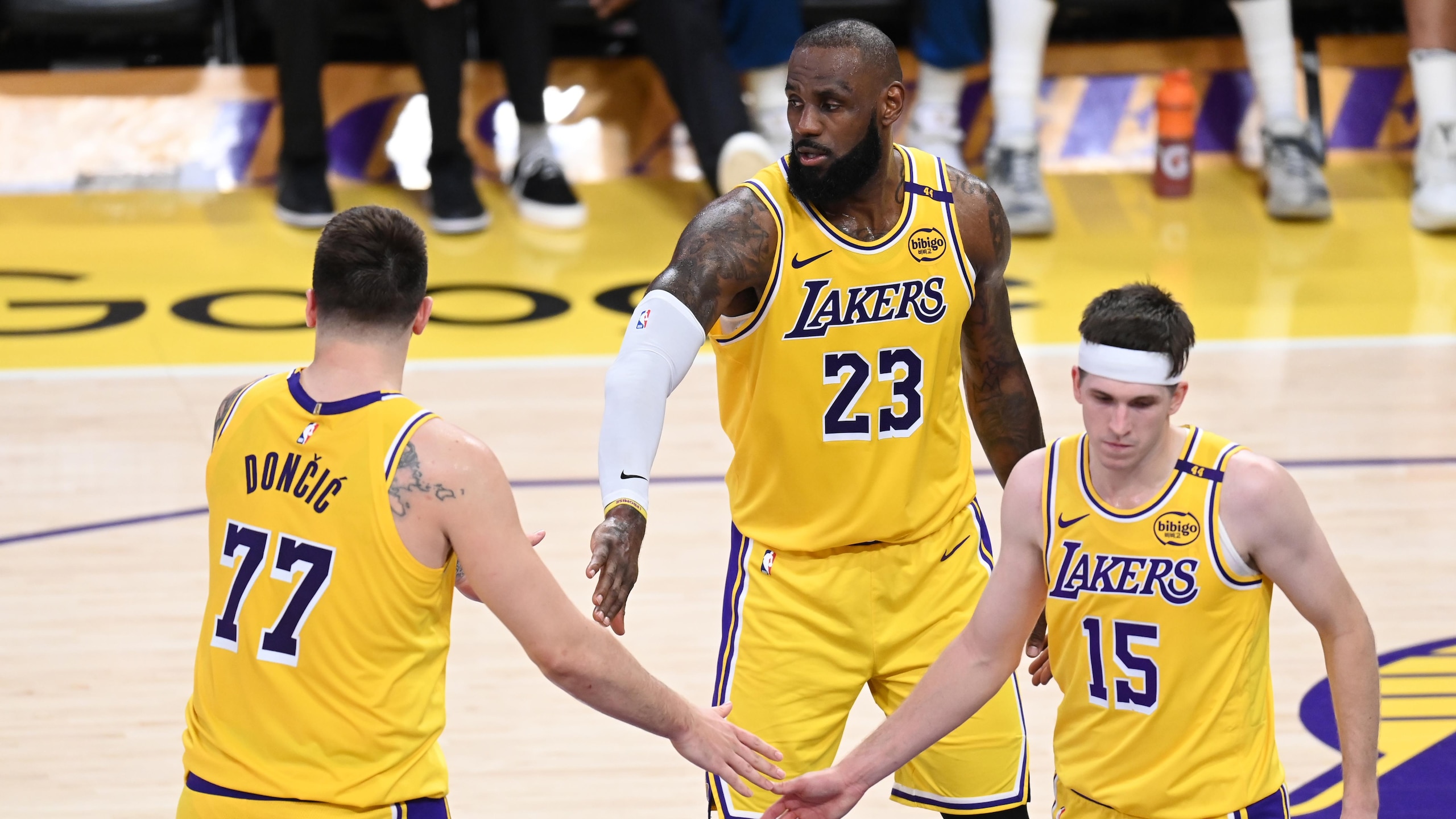 Minnesota Timberwolves v Los Angeles Lakers - Game Five Minnesota Timberwolves v Los Angeles Lakers - Game Five