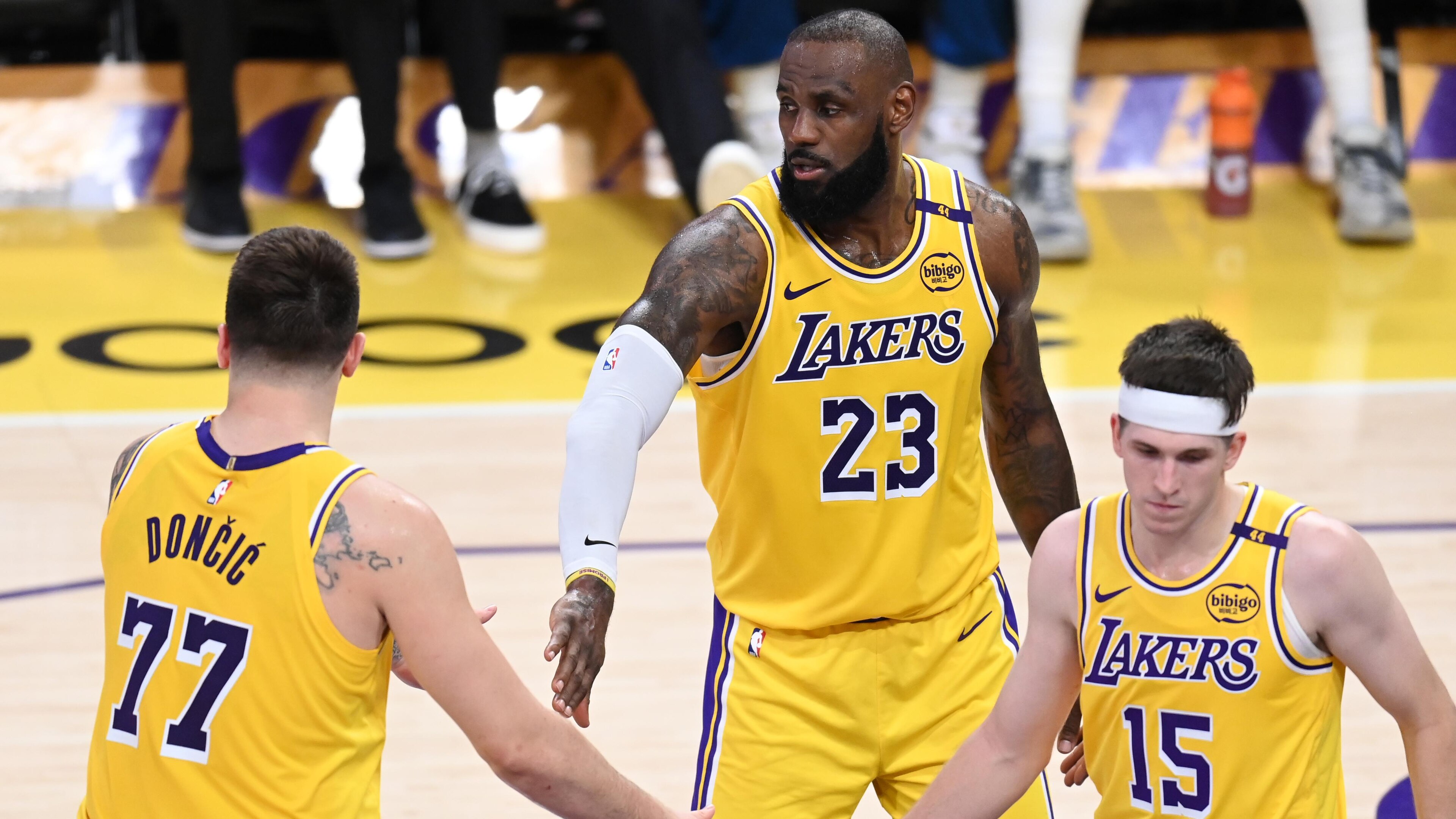 Minnesota Timberwolves v Los Angeles Lakers - Game Five Minnesota Timberwolves v Los Angeles Lakers - Game Five
