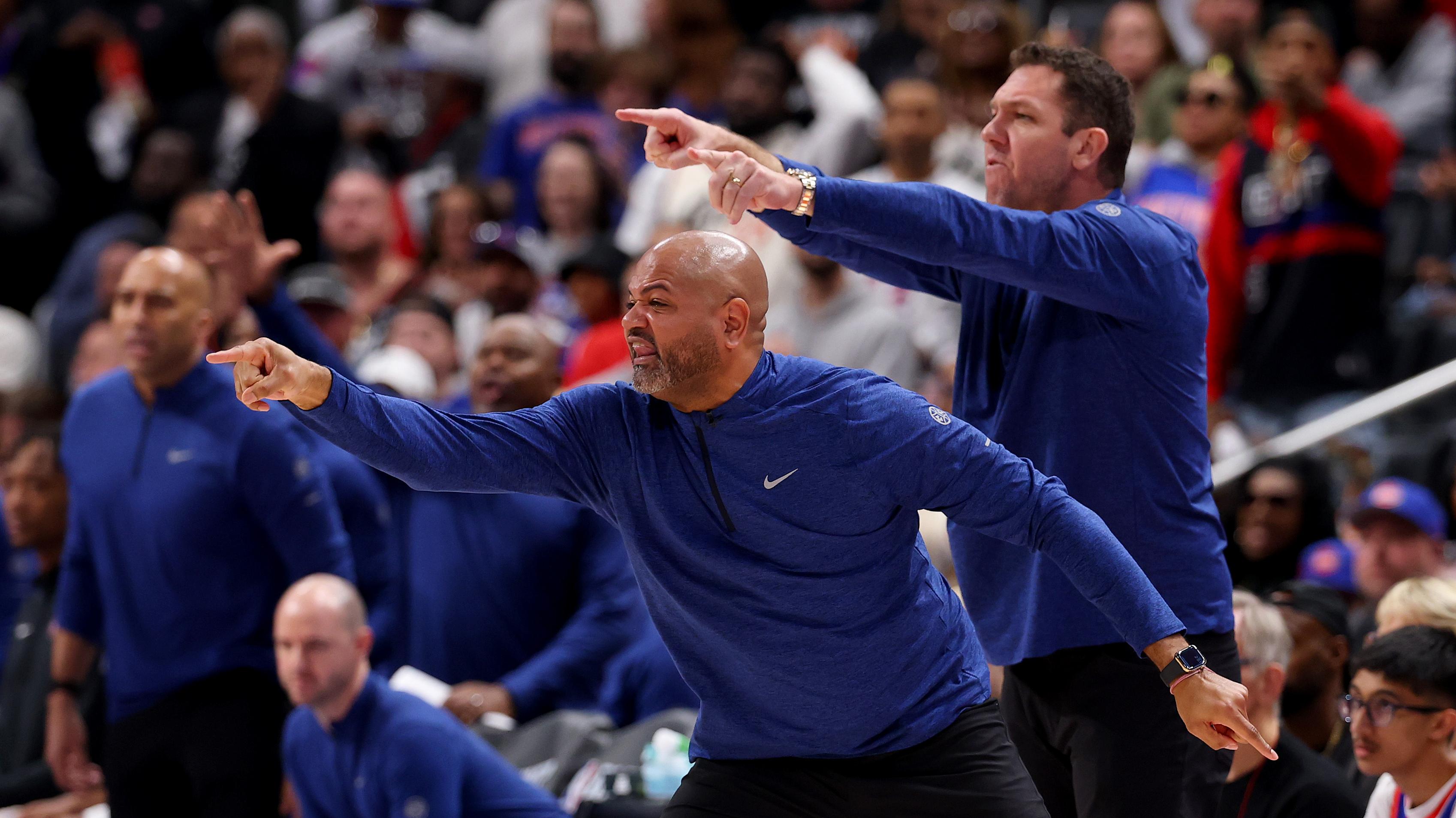 New York Knicks v Detroit Pistons - Game Four