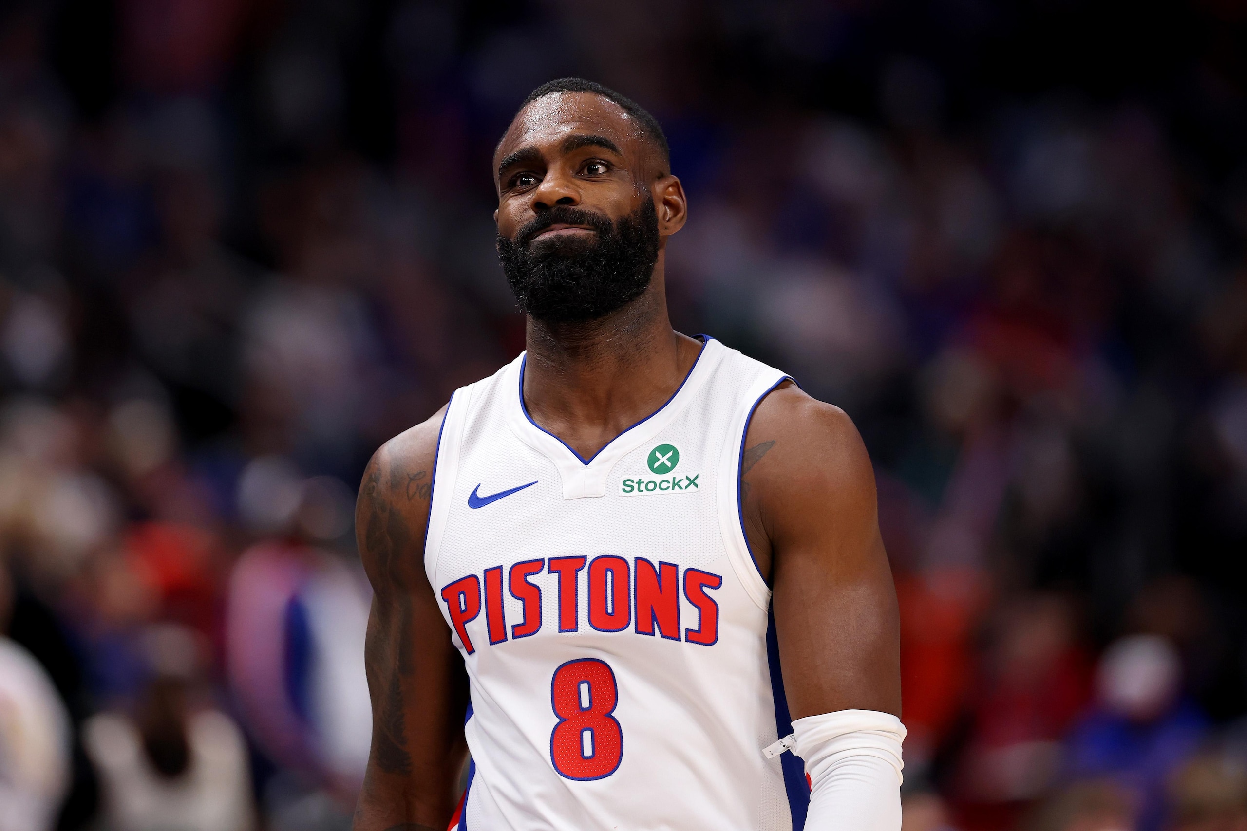 New York Knicks v Detroit Pistons - Game Four New York Knicks v Detroit Pistons - Game Four