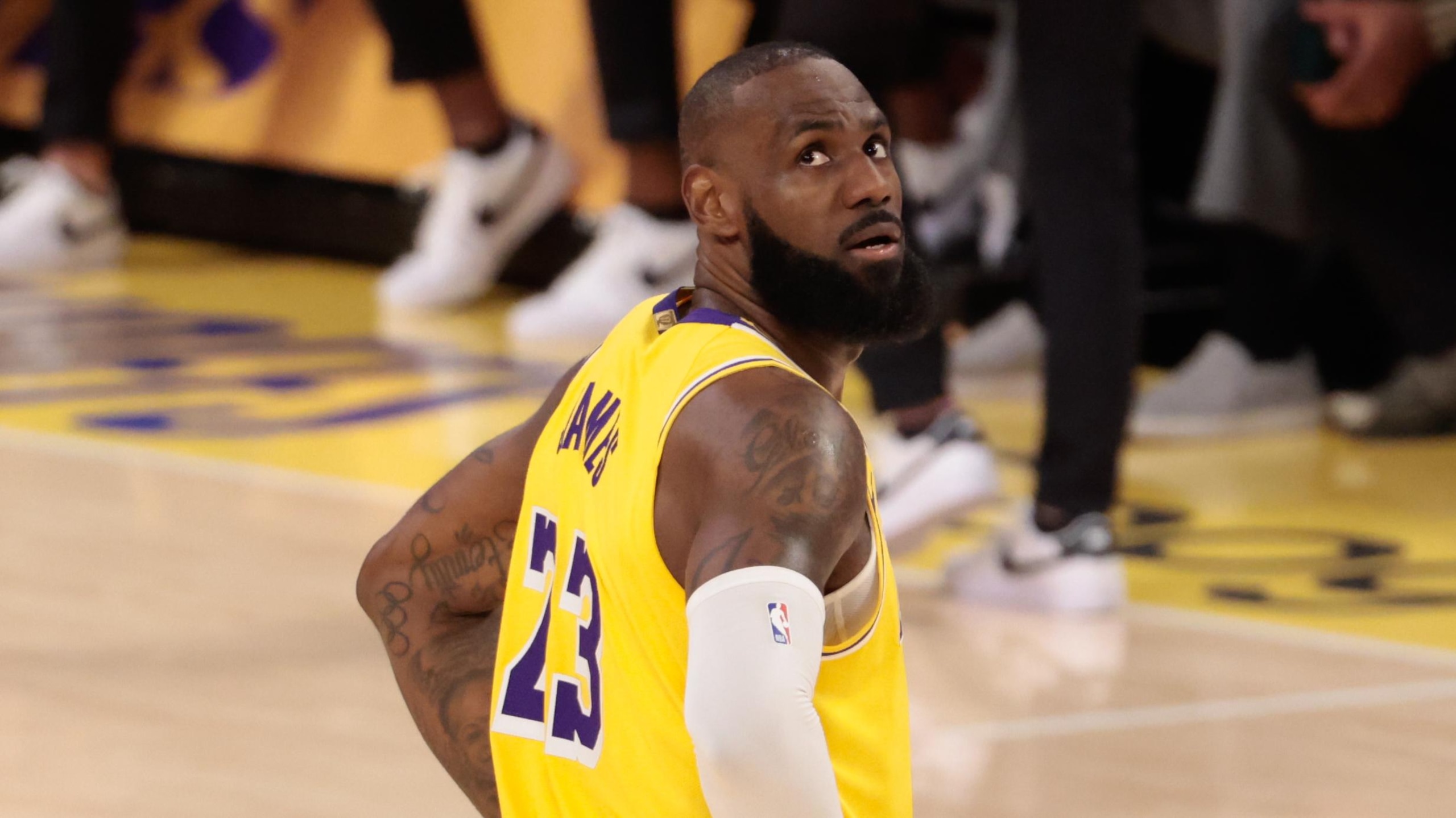 NBA: APR 30 Western Conference Playoffs - Timberwolves at Lakers