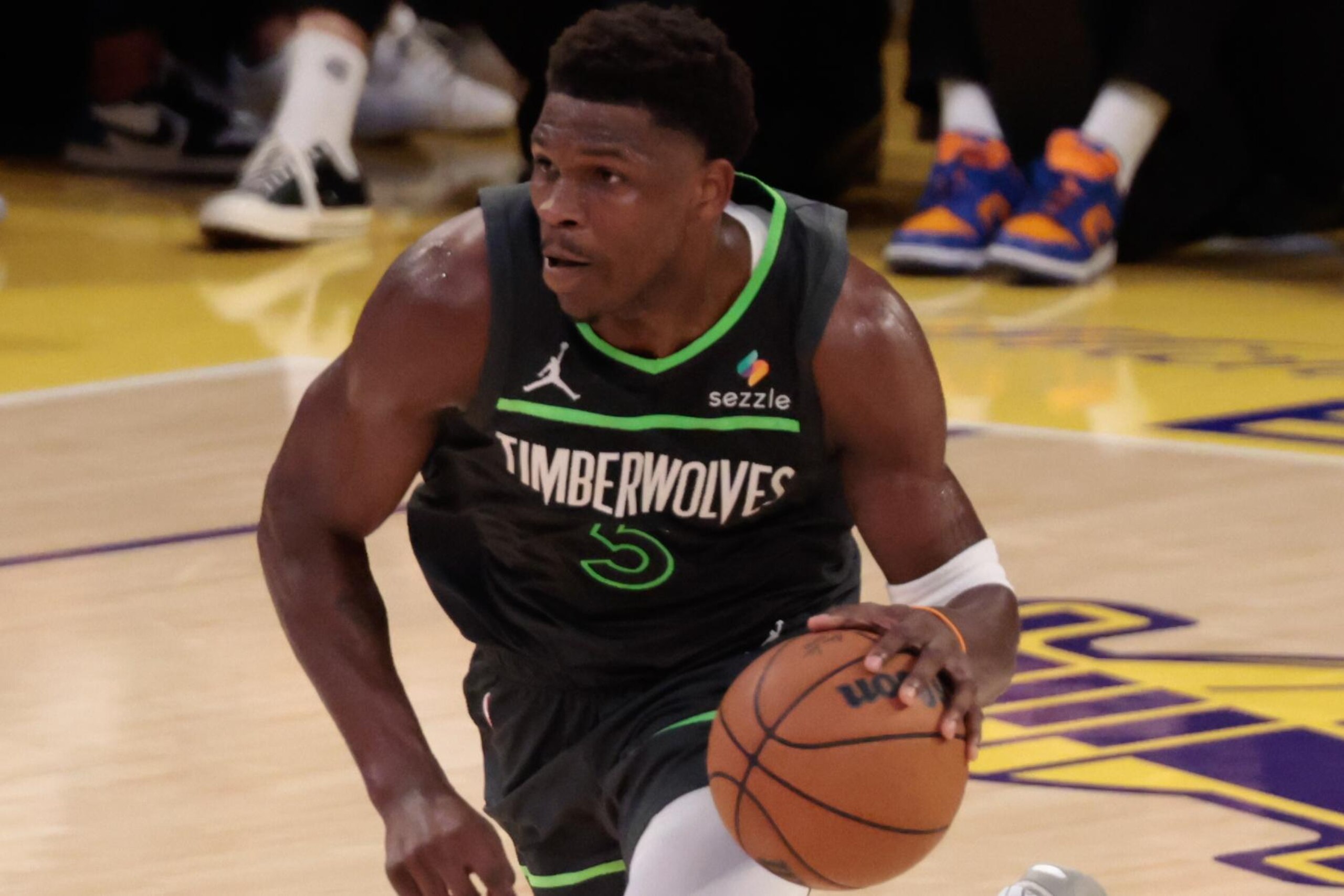 NBA: APR 30 Western Conference Playoffs - Timberwolves at Lakers