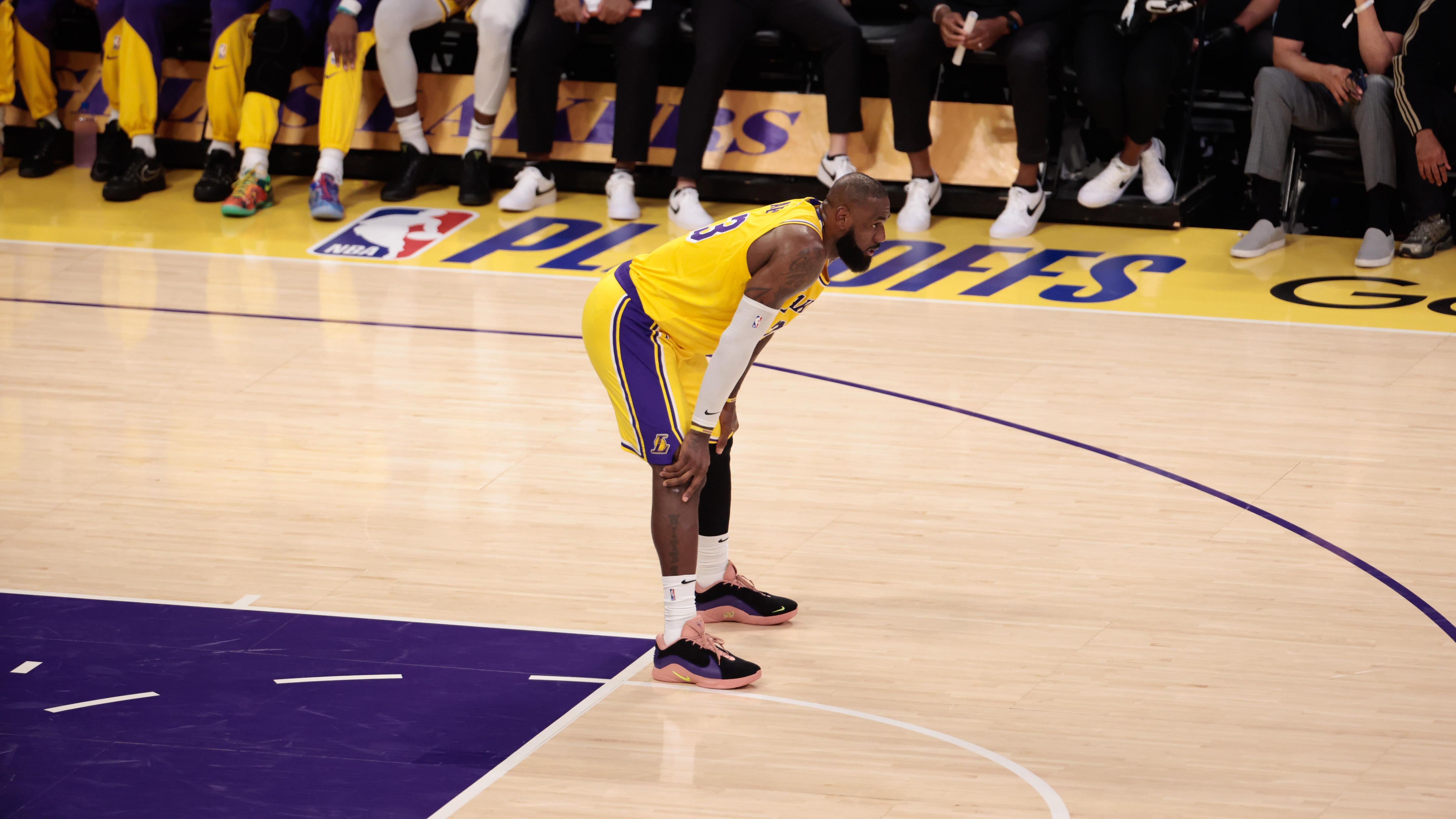 NBA: APR 30 Western Conference Playoffs - Timberwolves at Lakers