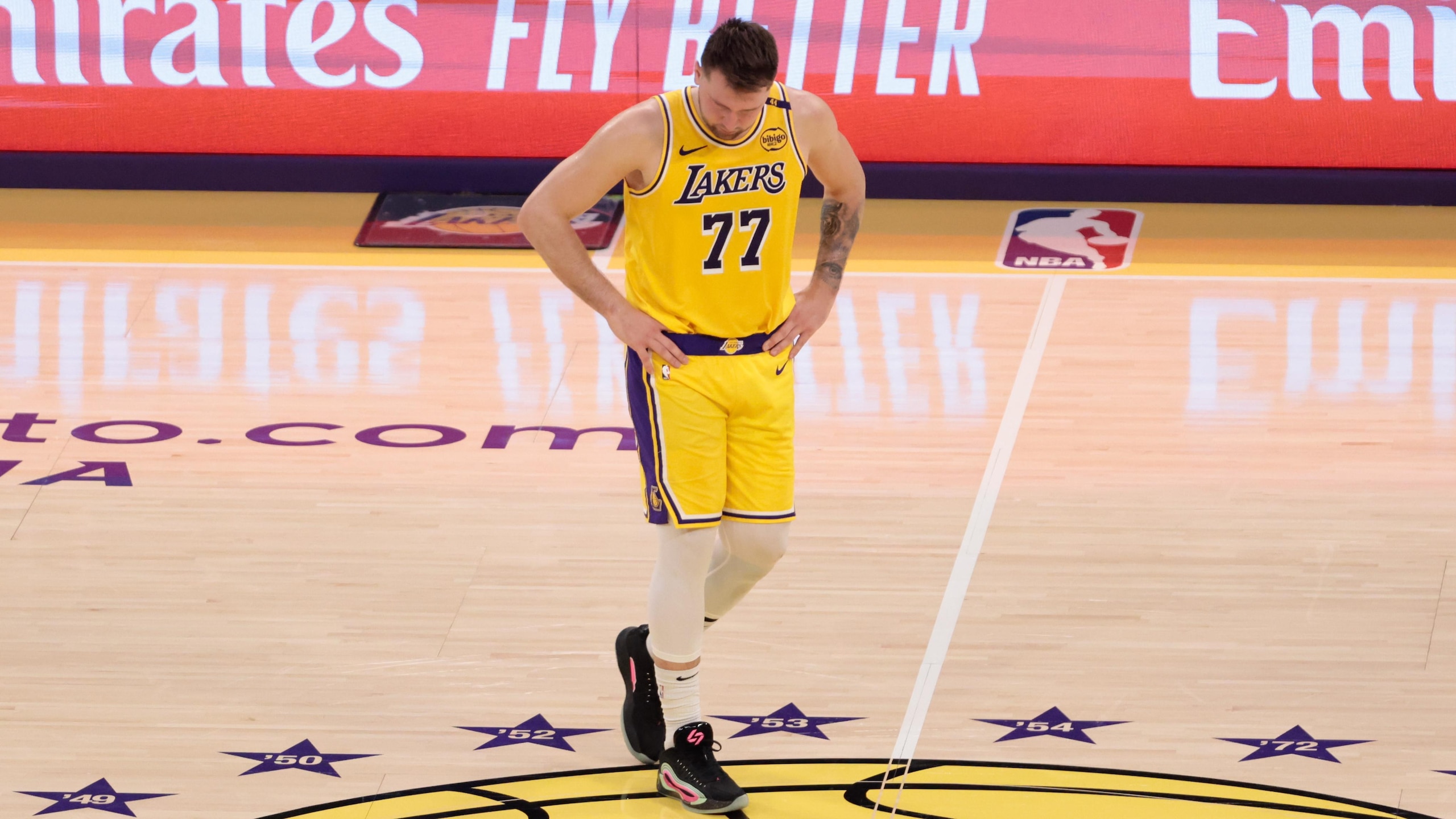 NBA: APR 30 Western Conference Playoffs - Timberwolves at Lakers NBA: APR 30 Western Conference Playoffs - Timberwolves at Lakers