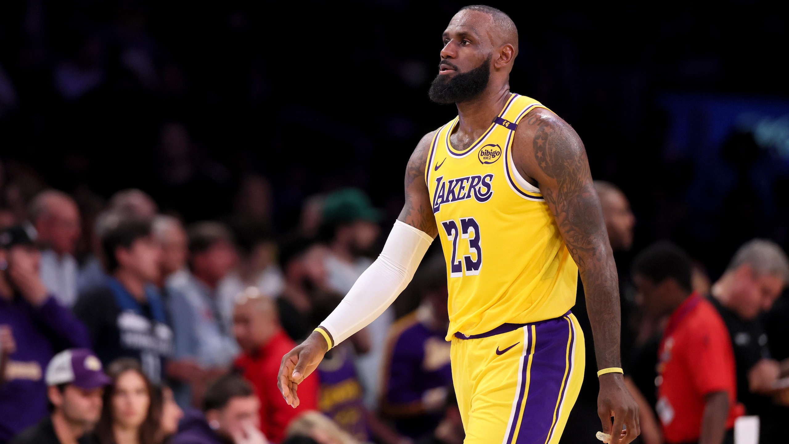 Lakers Timberwolves NBA Playoffs round 1 game 5..