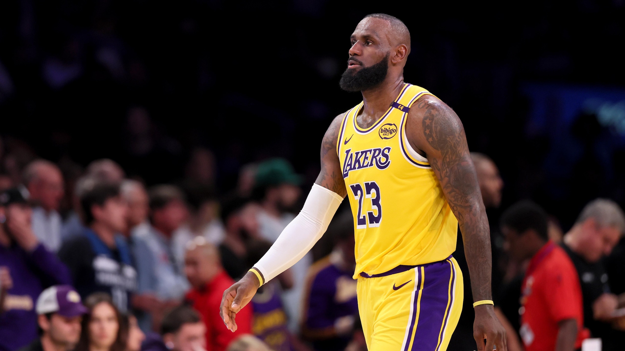 Lakers Timberwolves NBA Playoffs round 1 game 5..