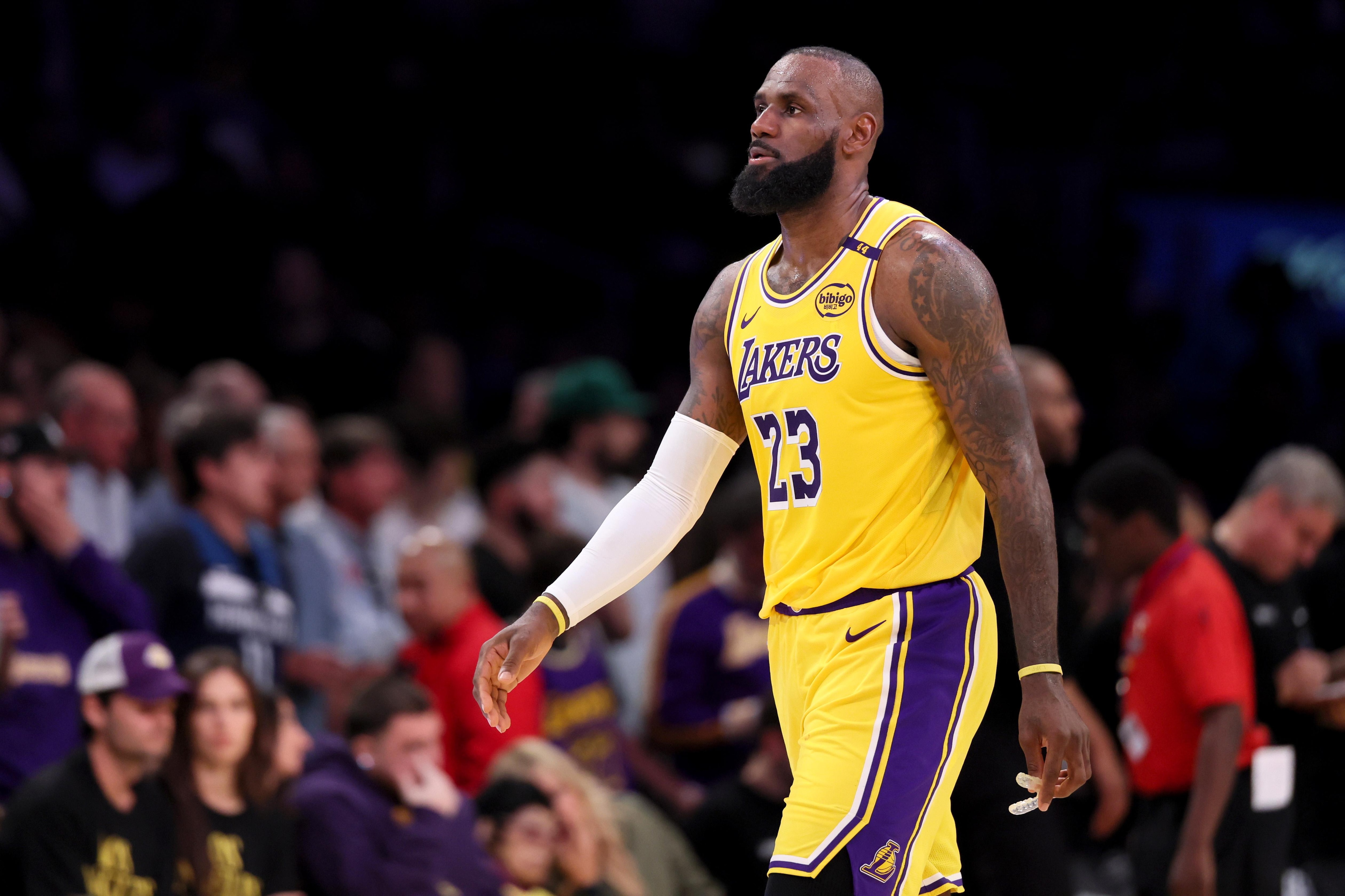 Lakers Timberwolves NBA Playoffs round 1 game 5..