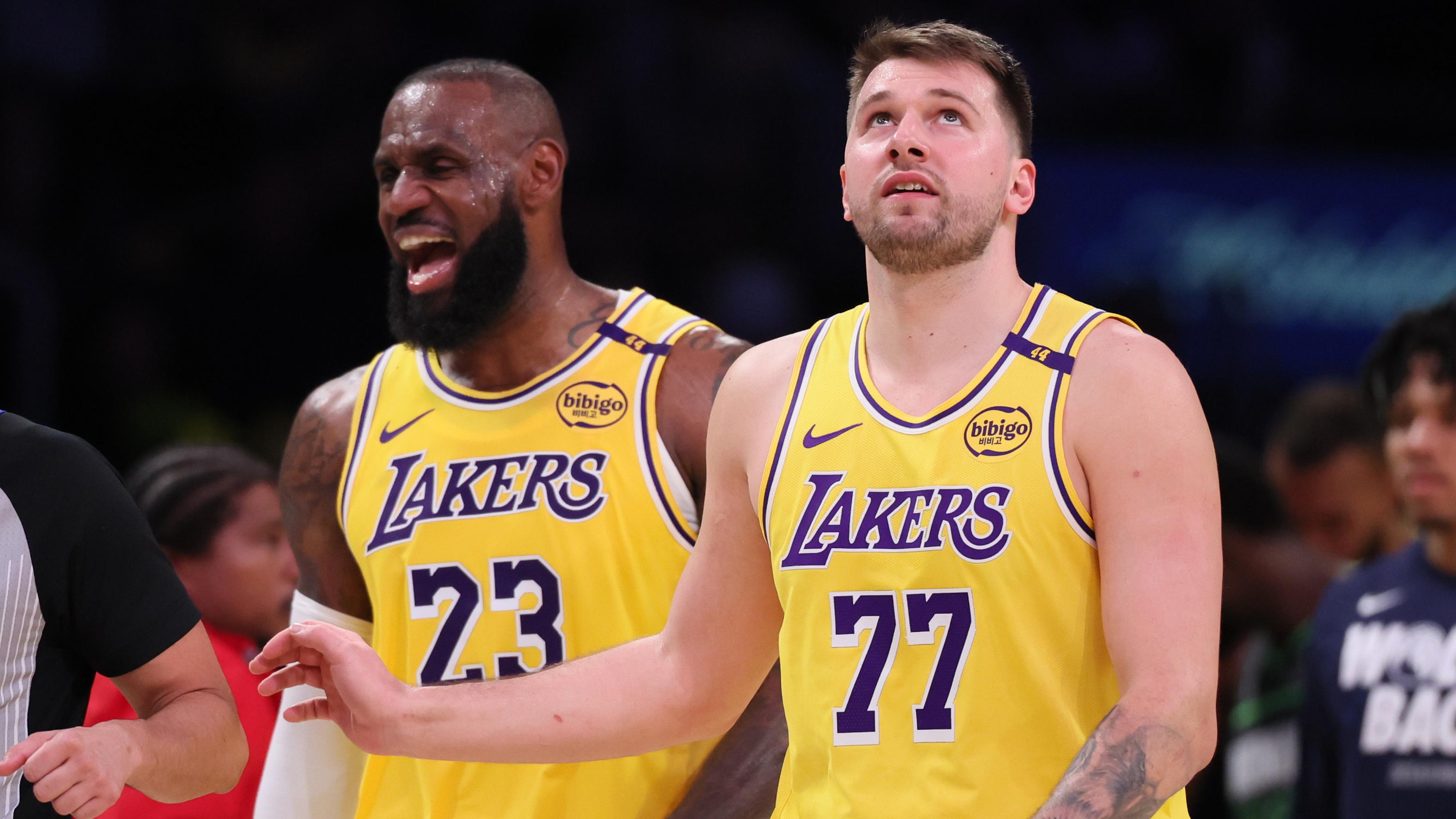 Lakers Timberwolves NBA Playoffs round 1 game 5..