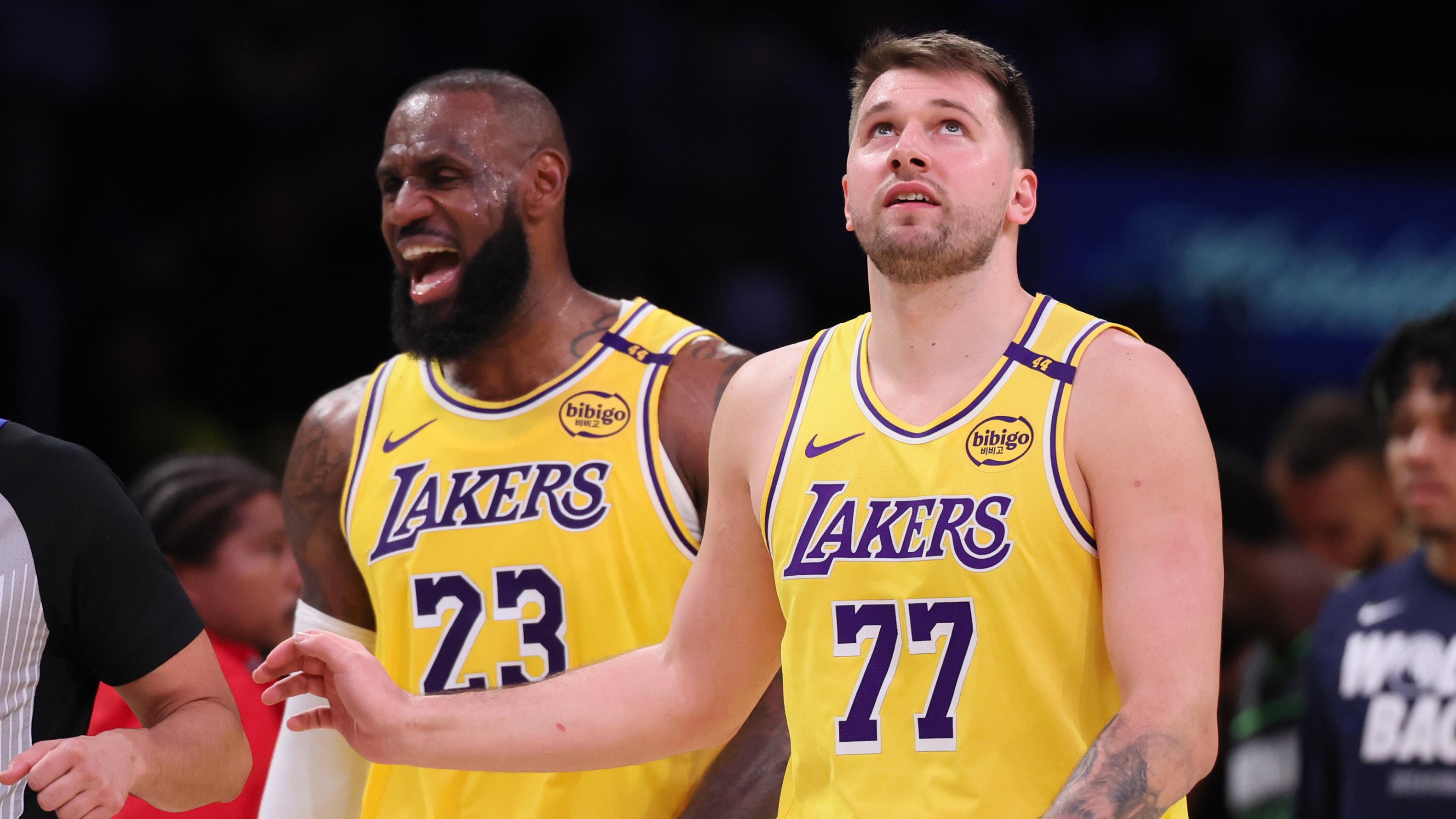 Lakers Timberwolves NBA Playoffs round 1 game 5..