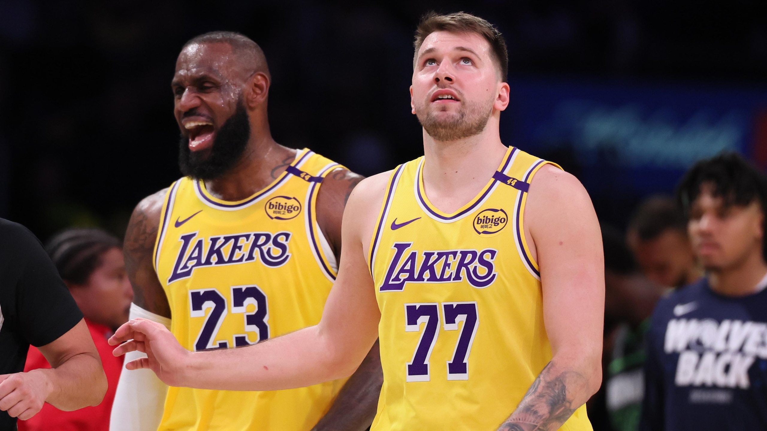 Lakers Timberwolves NBA Playoffs round 1 game 5..