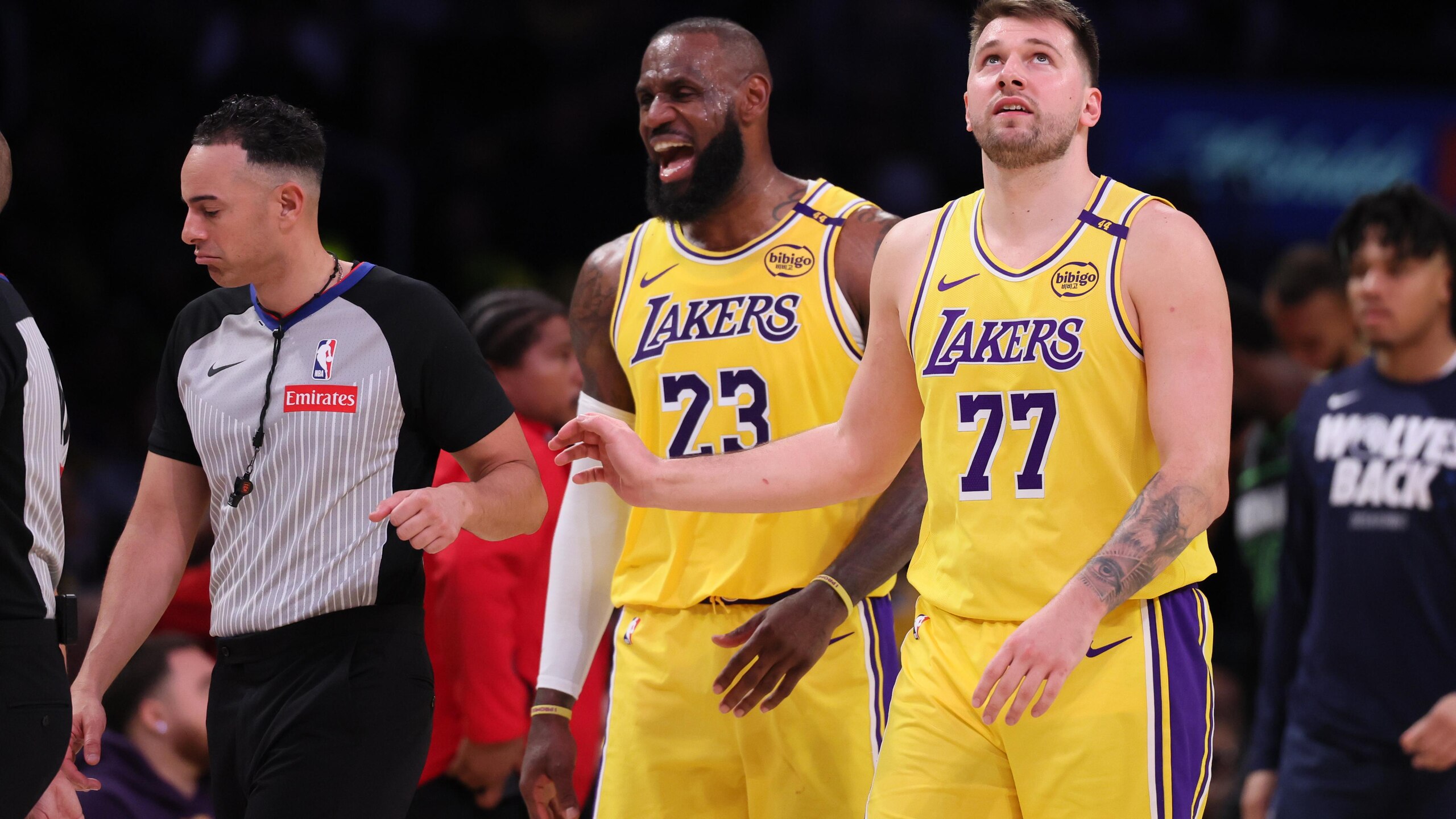 Lakers Timberwolves NBA Playoffs round 1 game 5.. Lakers Timberwolves NBA Playoffs round 1 game 5..