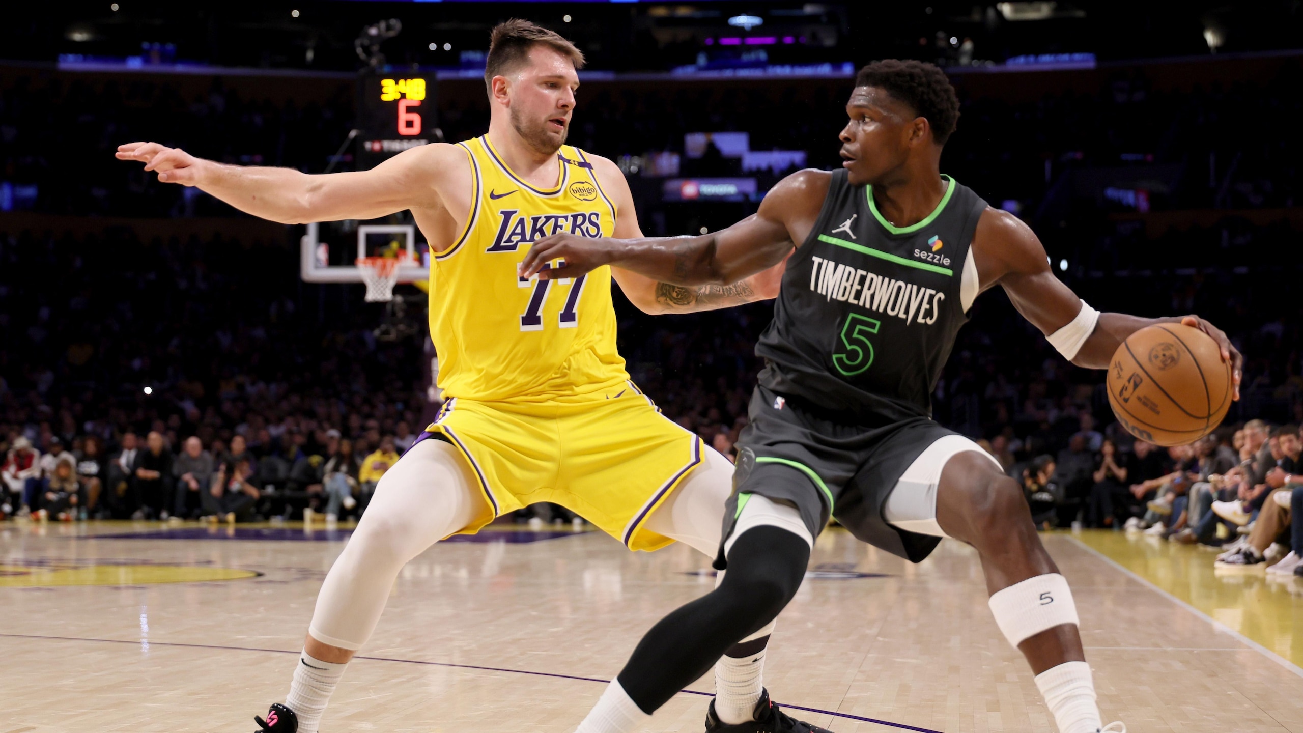 Lakers Timberwolves NBA Playoffs round 1 game 5.. Lakers Timberwolves NBA Playoffs round 1 game 5..