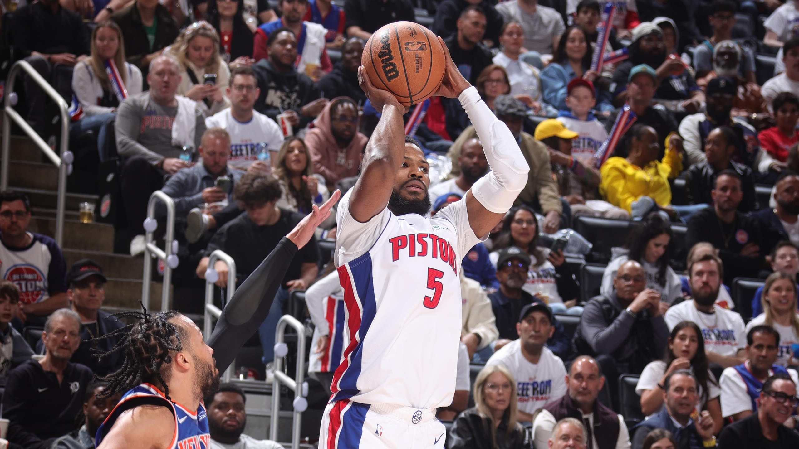 2025 NBA Playoffs - New York Knicks v Detroit Pistons - Game Six