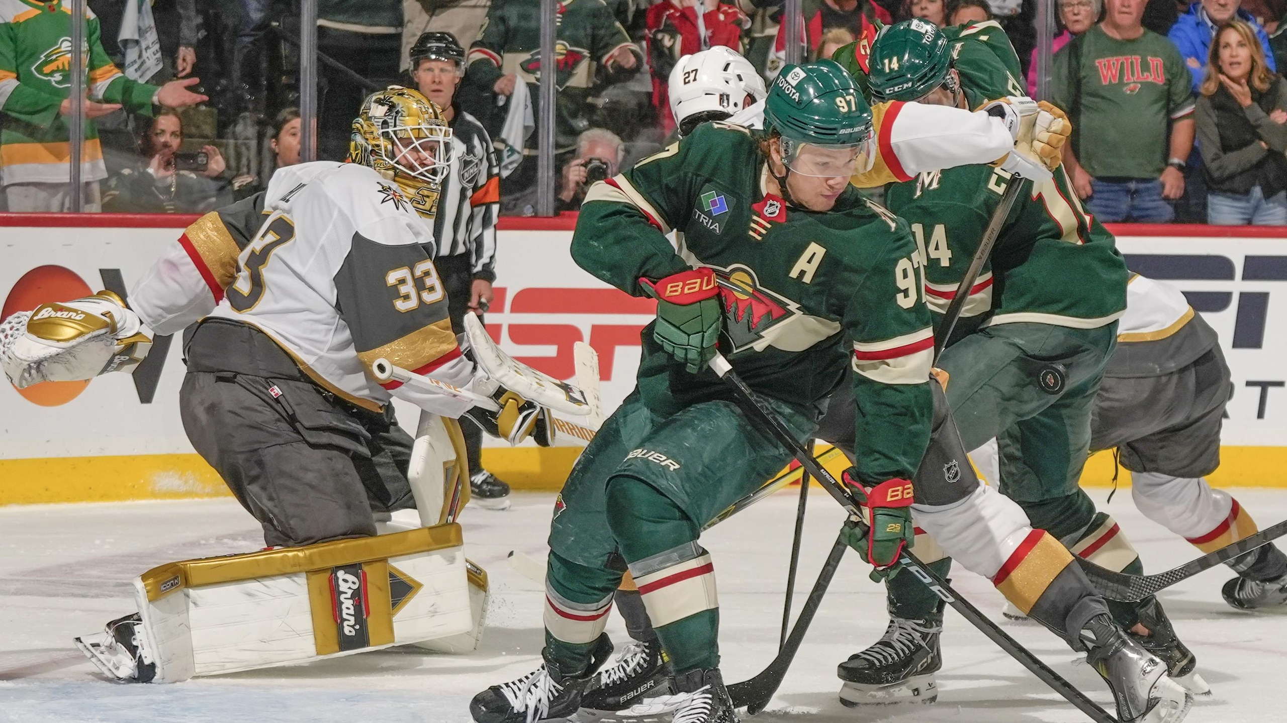 Vegas Golden Knights v Minnesota Wild - Game Six Vegas Golden Knights v Minnesota Wild - Game Six