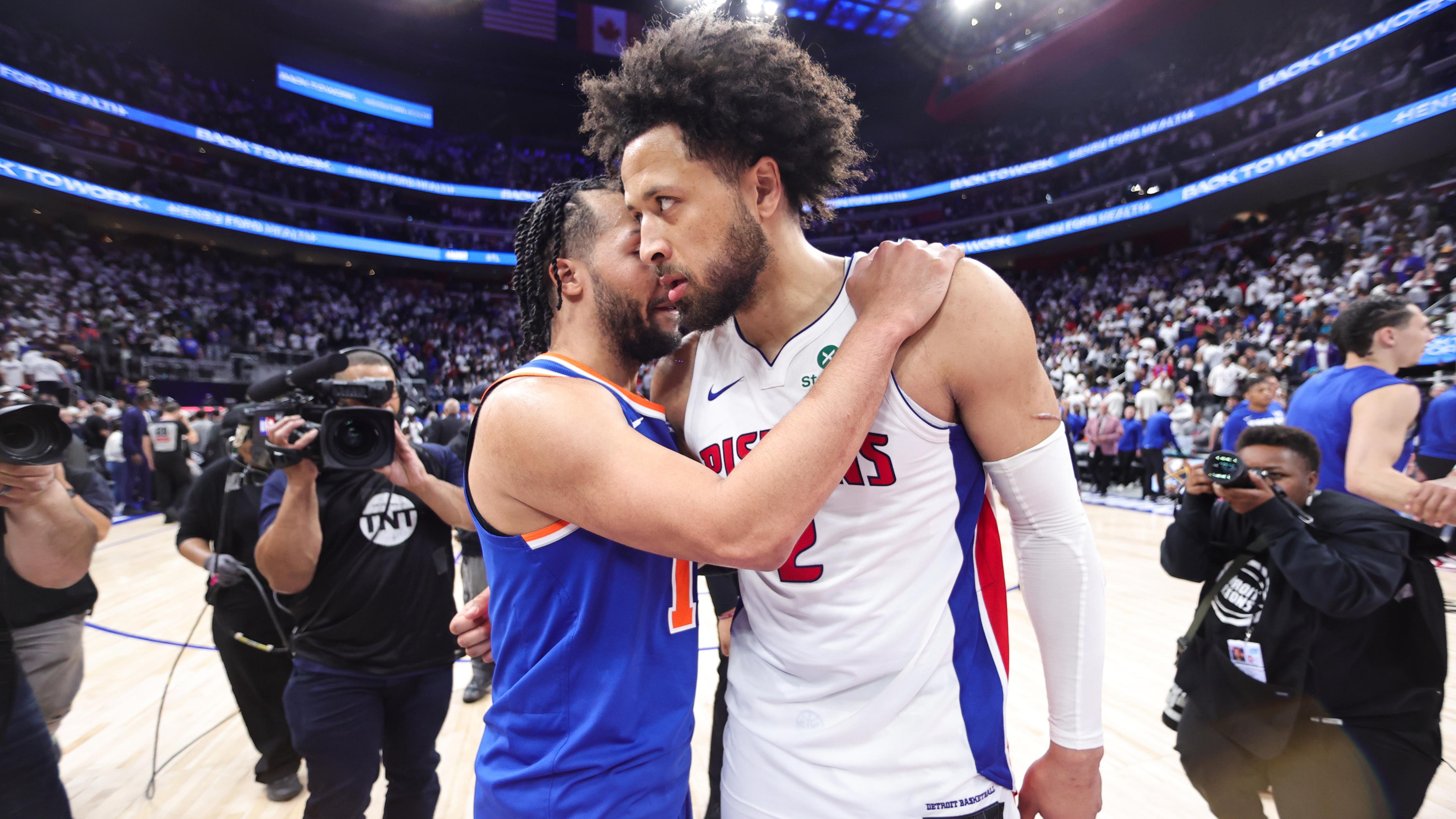 2025 NBA Playoffs - New York Knicks v Detroit Pistons - Game Six