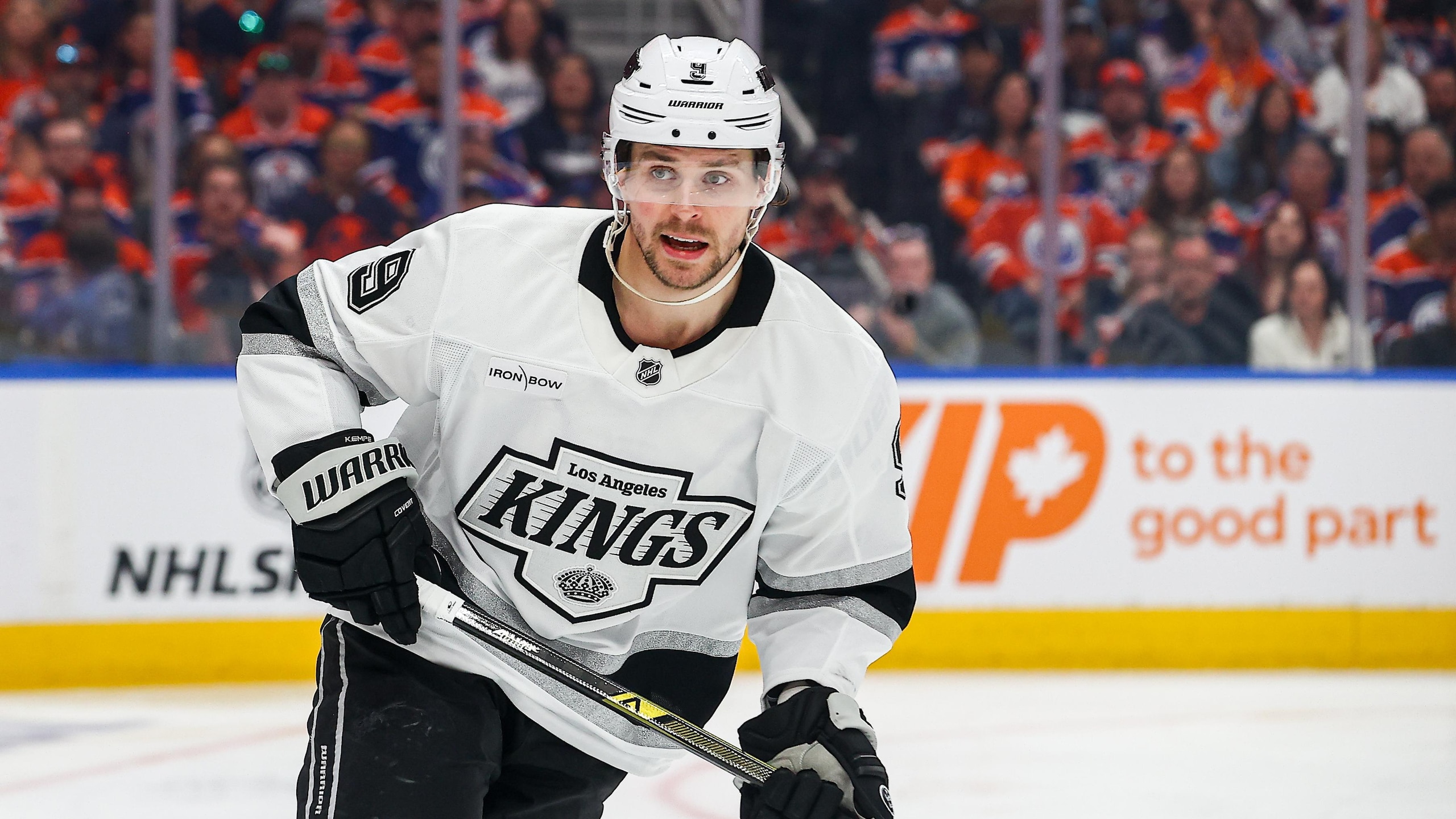 NHL: MAY 01 Stanley Cup Playoffs First Round Kings at Oilers NHL: MAY 01 Stanley Cup Playoffs First Round Kings at Oilers