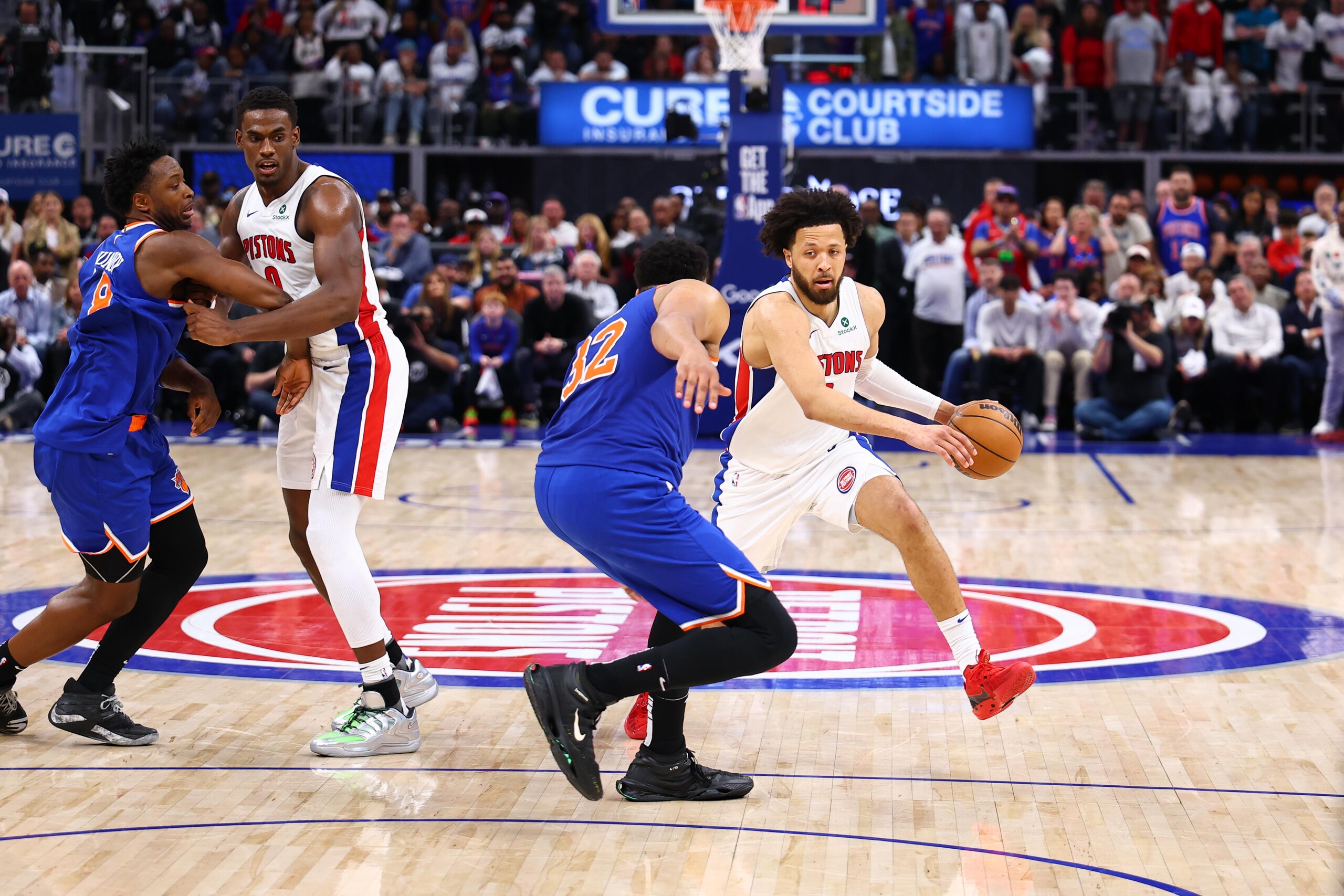 2025 NBA Playoffs - New York Knicks v Detroit Pistons - Game Six