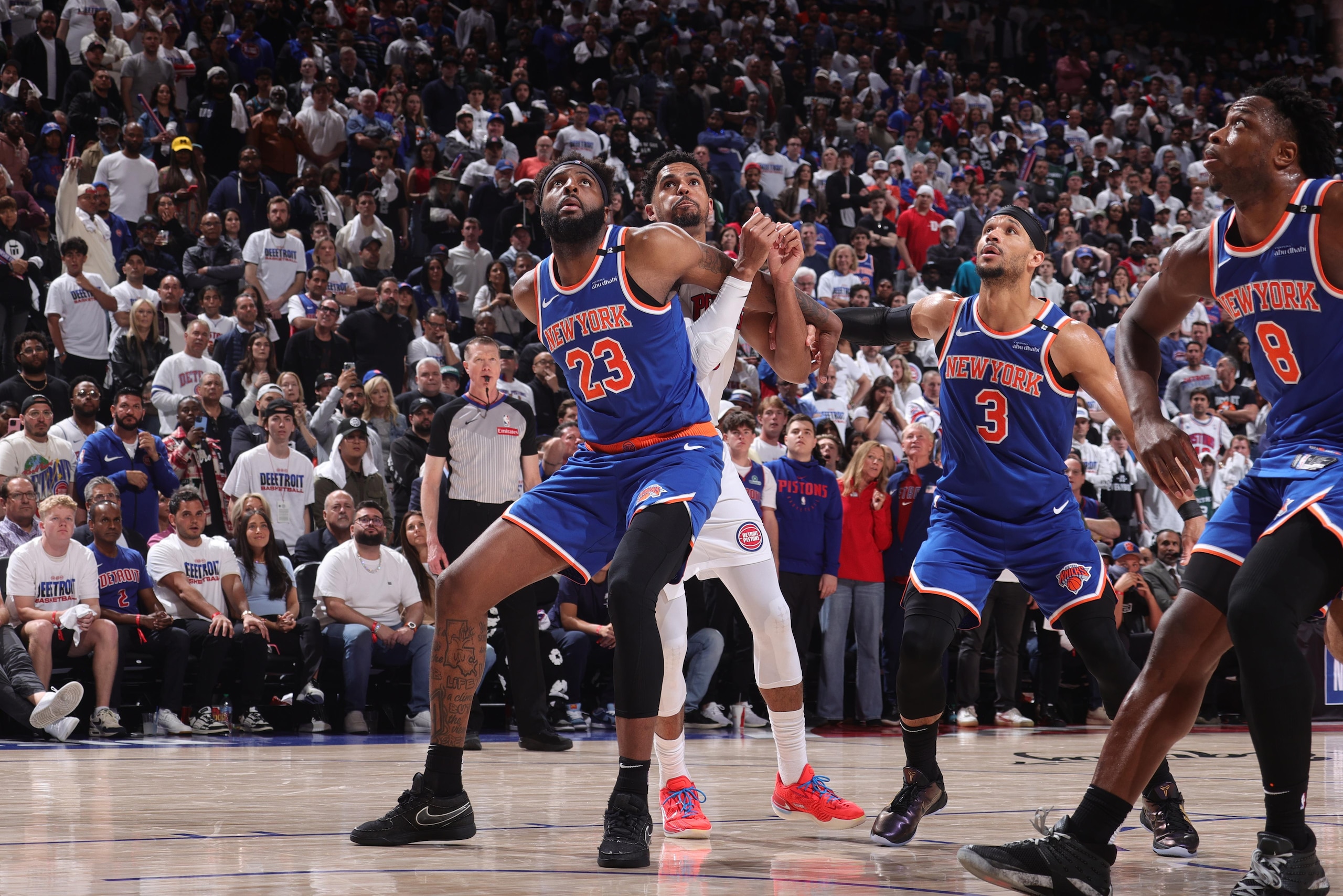 2025 NBA Playoffs - New York Knicks v Detroit Pistons - Game Six