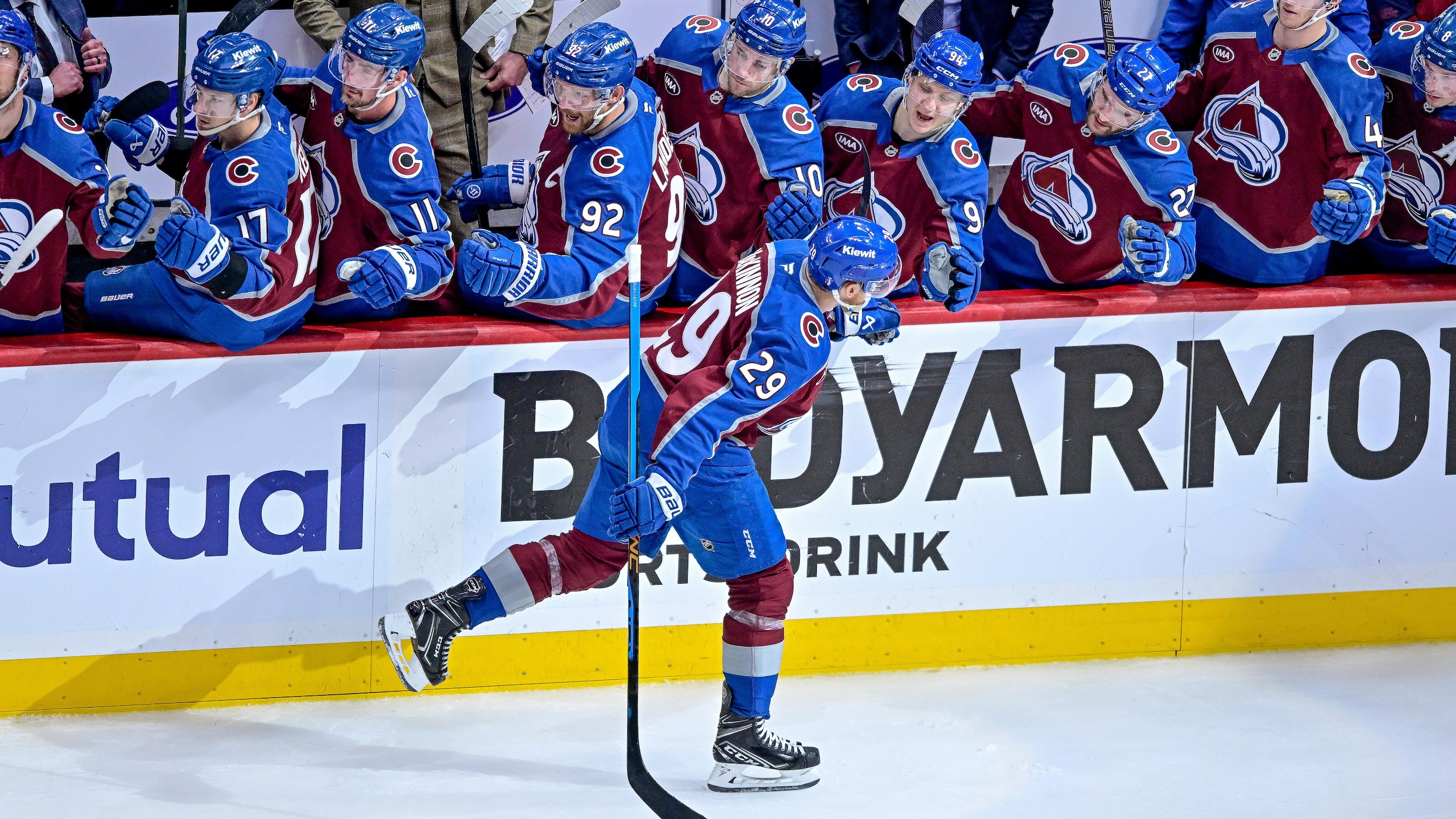 NHL: MAY 01 Stanley Cup Playoffs First Round Stars at Avalanche