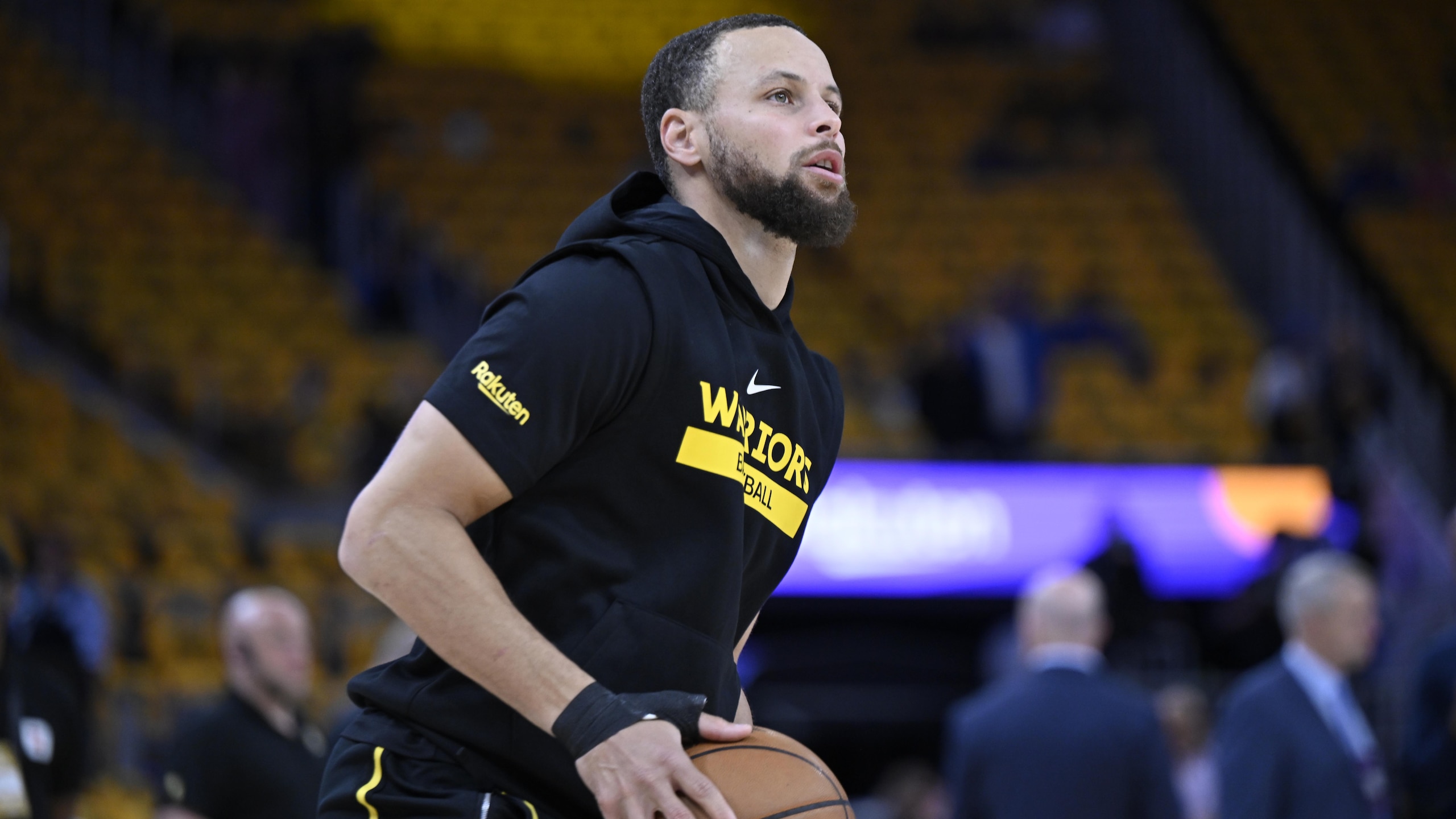 NBA Playoffs: Pre-game of Houston Rockets and Golden State Warriors in San Francisco