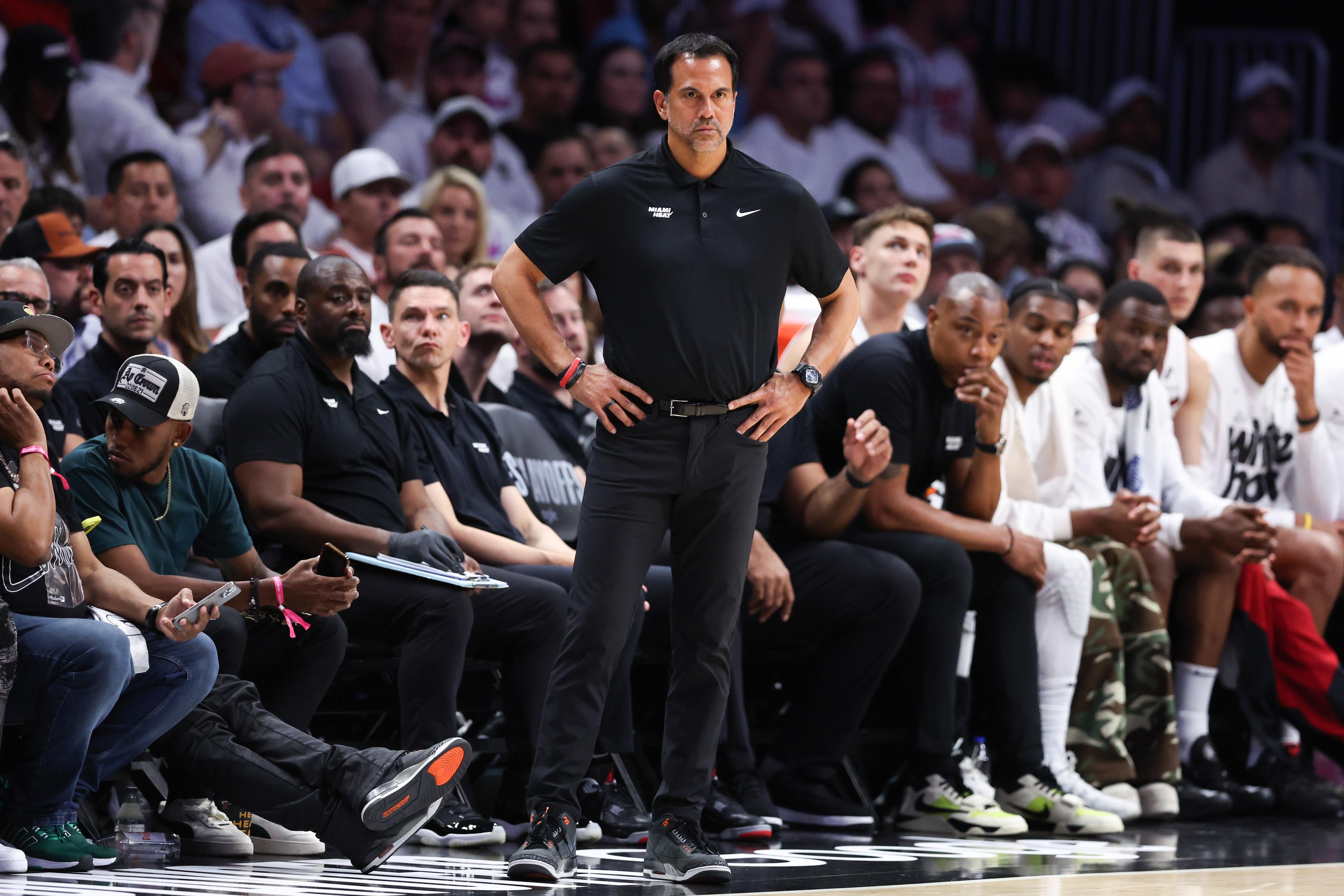 Cleveland Cavaliers v Miami Heat - Game Four Cleveland Cavaliers v Miami Heat - Game Four